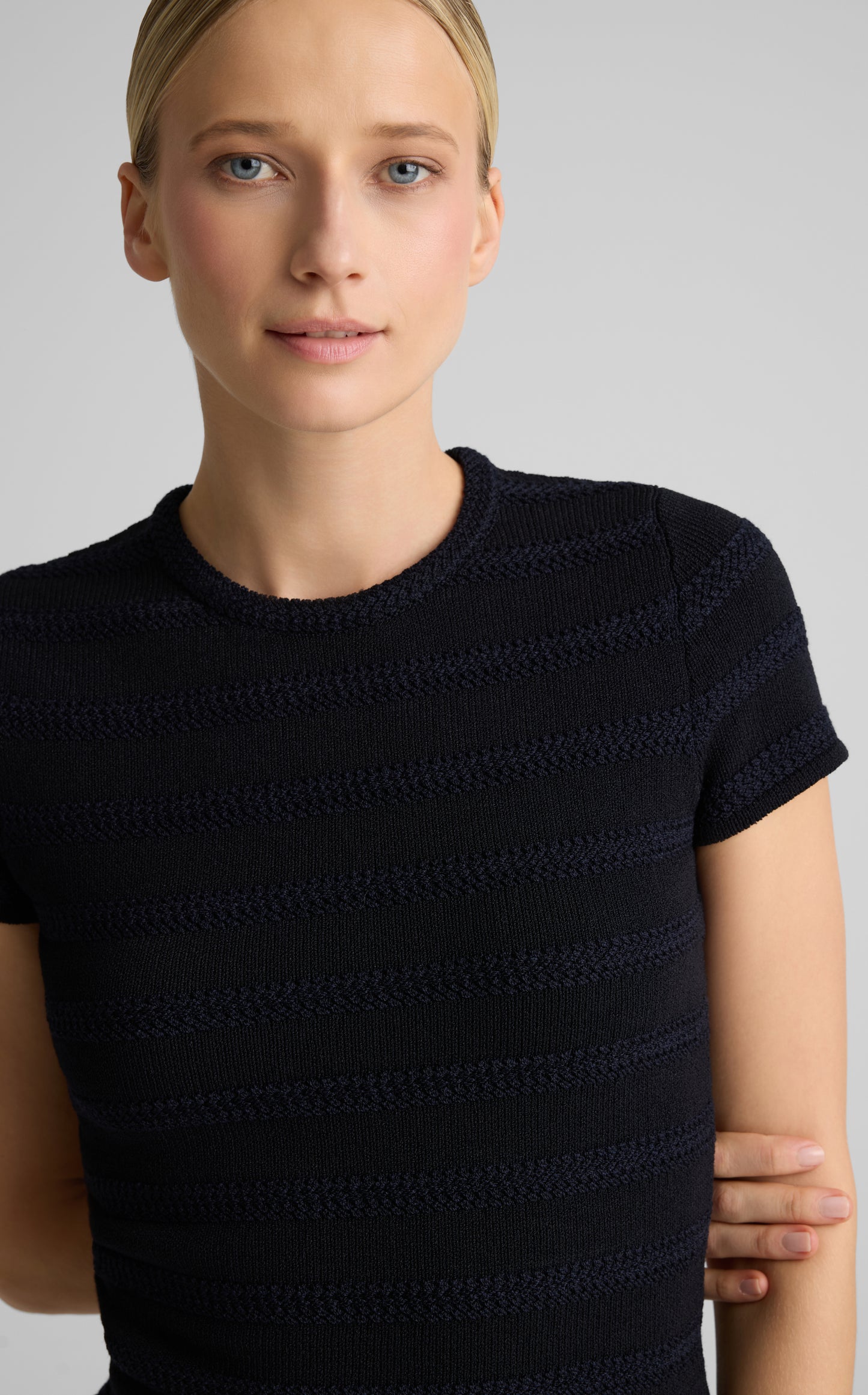 Lori Sweater In Breton Stripe Knit