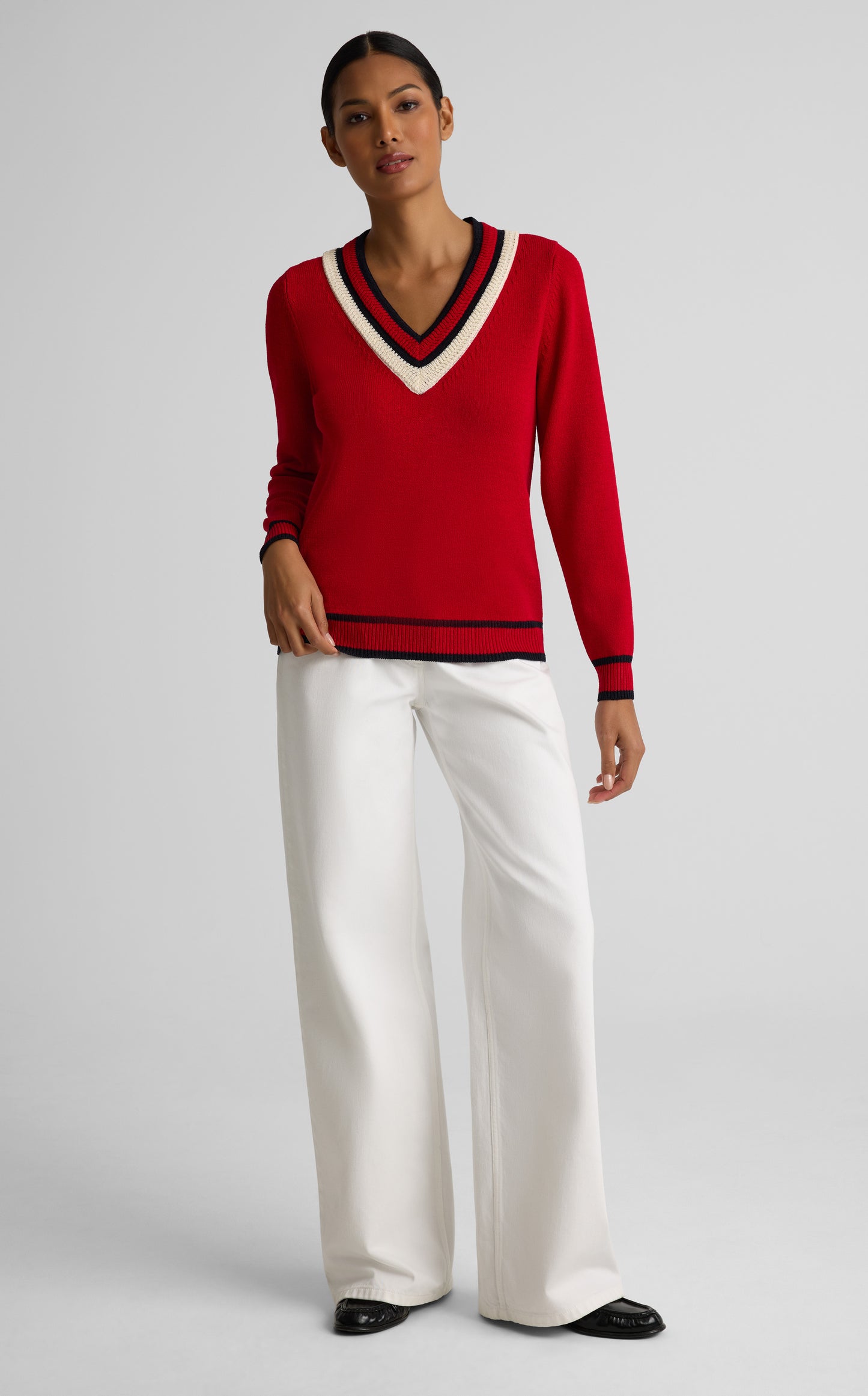 Veda Sweater In Legacy Crepe Knit