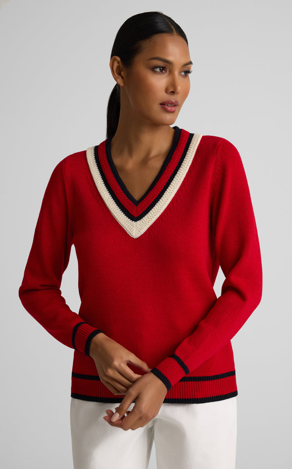 Veda Sweater In Legacy Crepe Knit