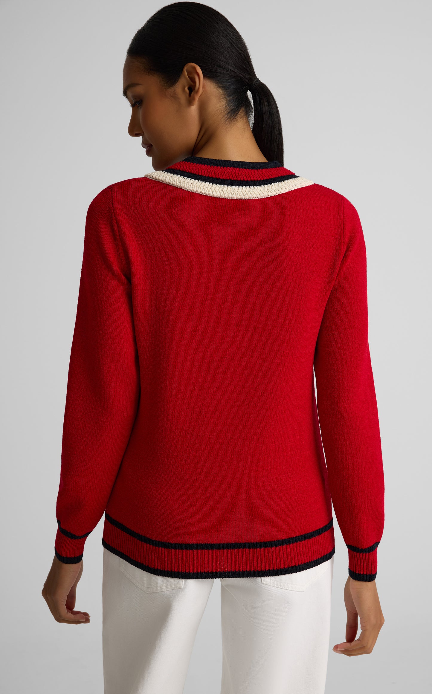 Veda Sweater In Legacy Crepe Knit