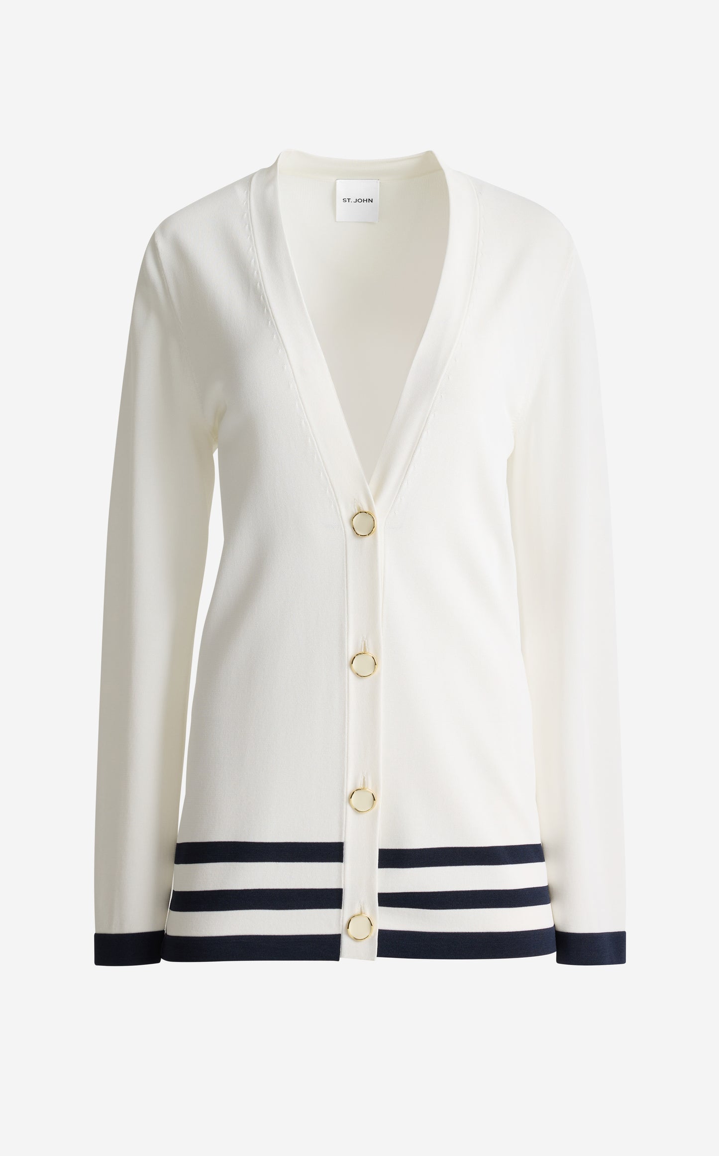 Meredith Cardigan In Riviera Crepe Knit