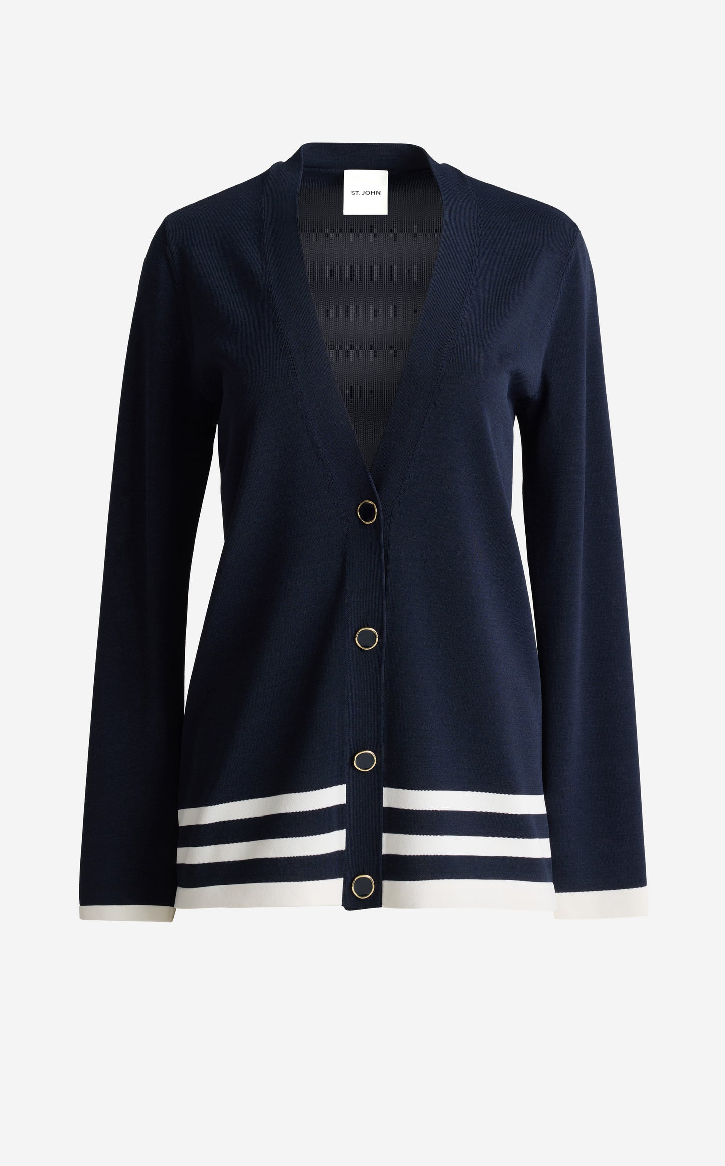 Meredith Cardigan In Riviera Crepe Knit