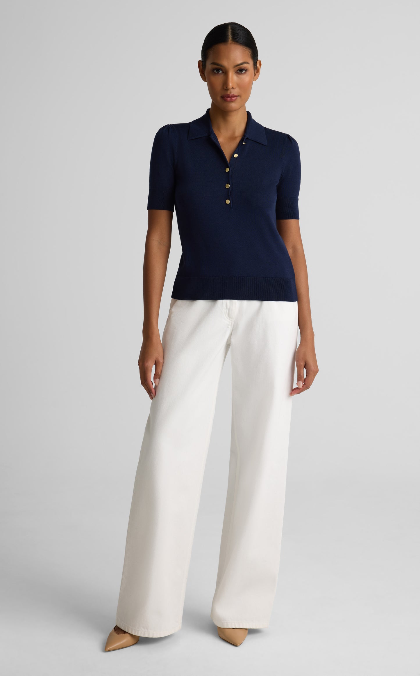Fallon Sweater In Silk Cotton