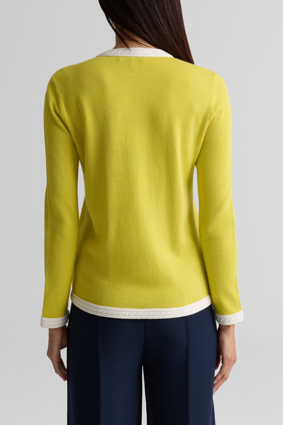 Cashmere Blend Tank Cardigan