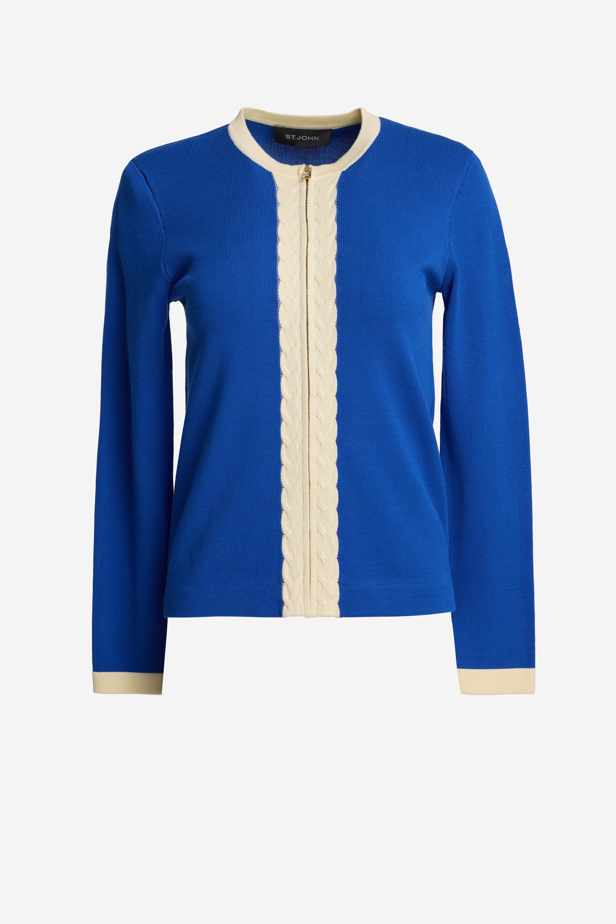 Intarsia Knit Cardigan