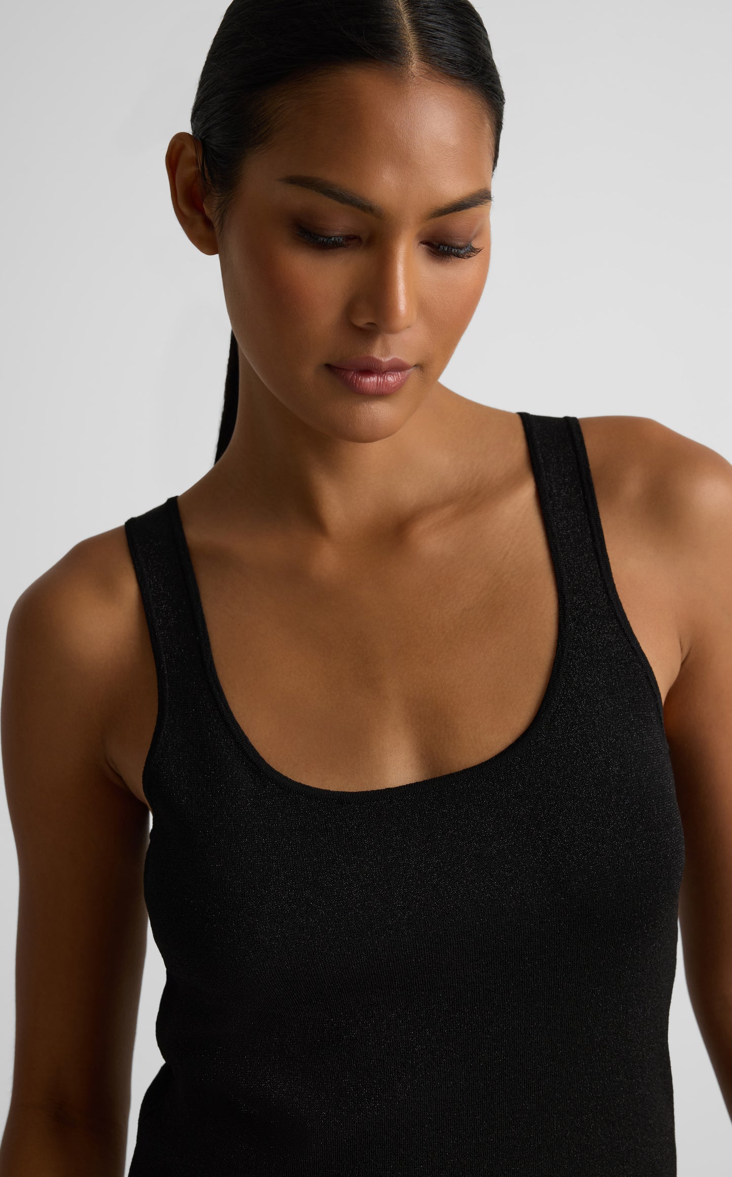 Pari Shell In Soleil Metallic Knit