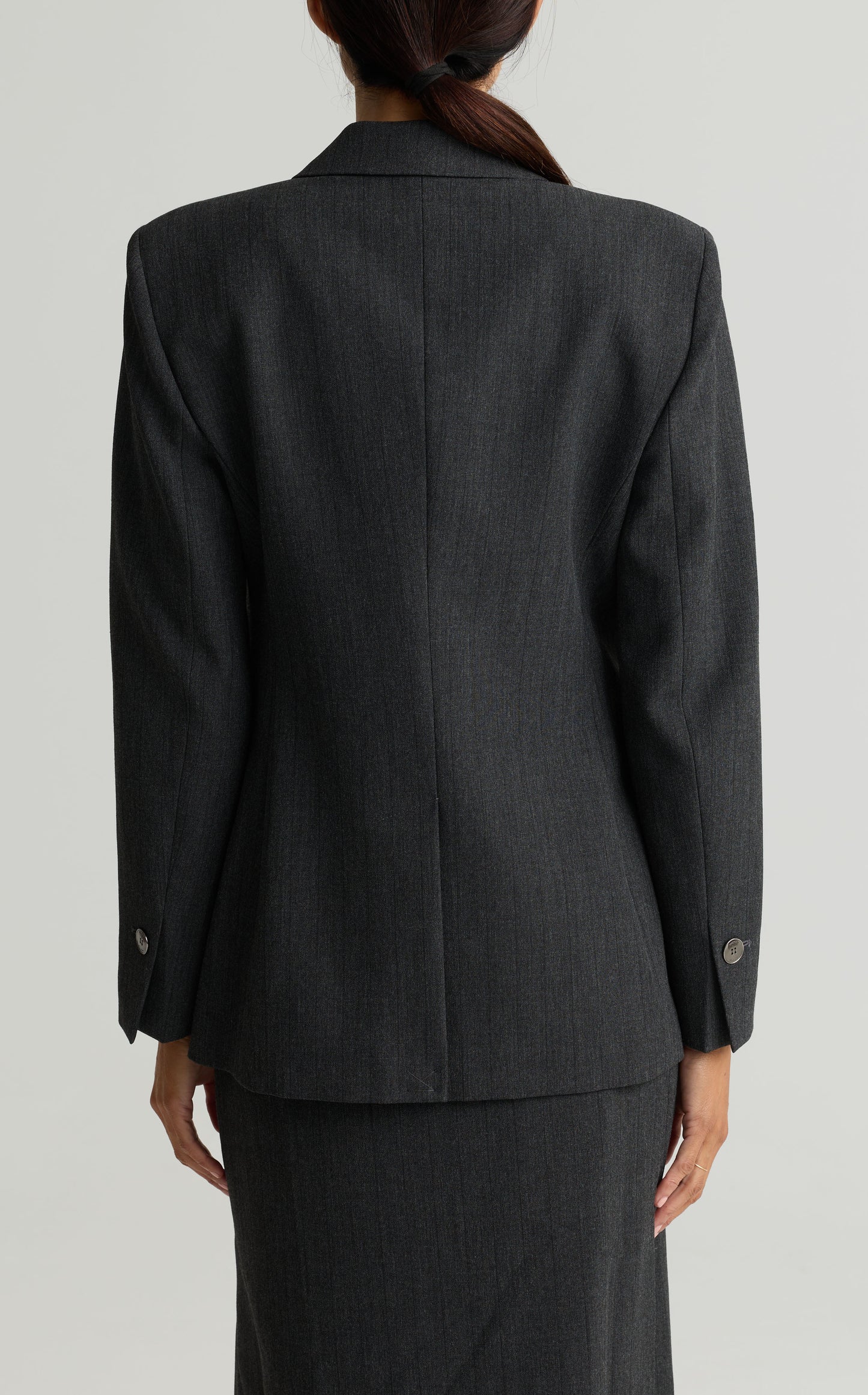 Pinstripe Suiting Jacket