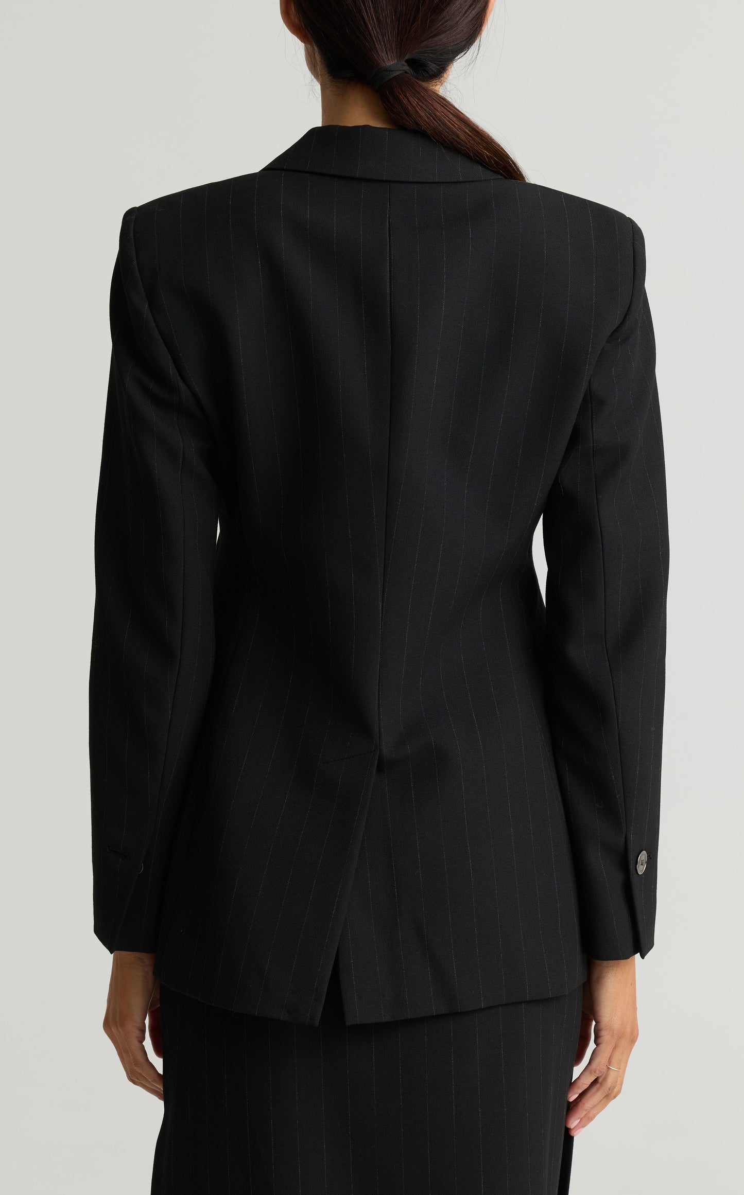 Pinstripe Suiting Jacket