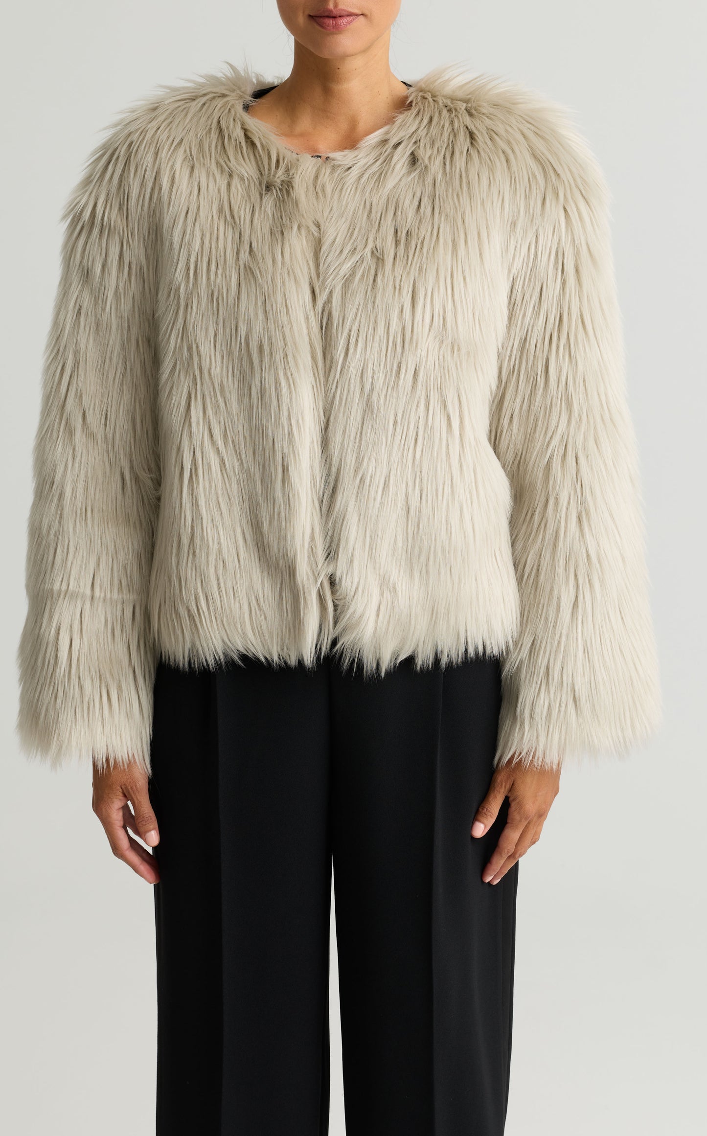 Faux Fur Short Jacket