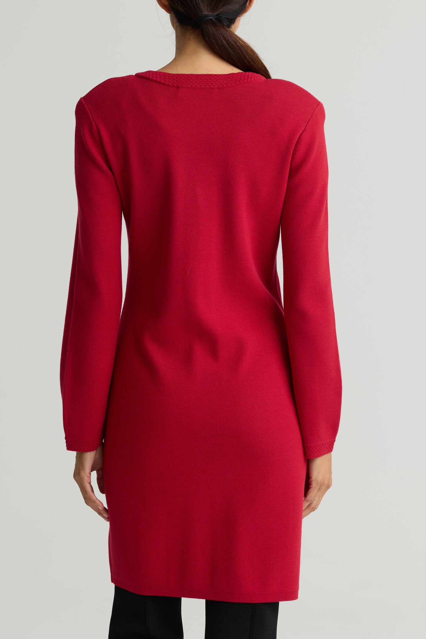 Longline Knit Cardigan Jacket
