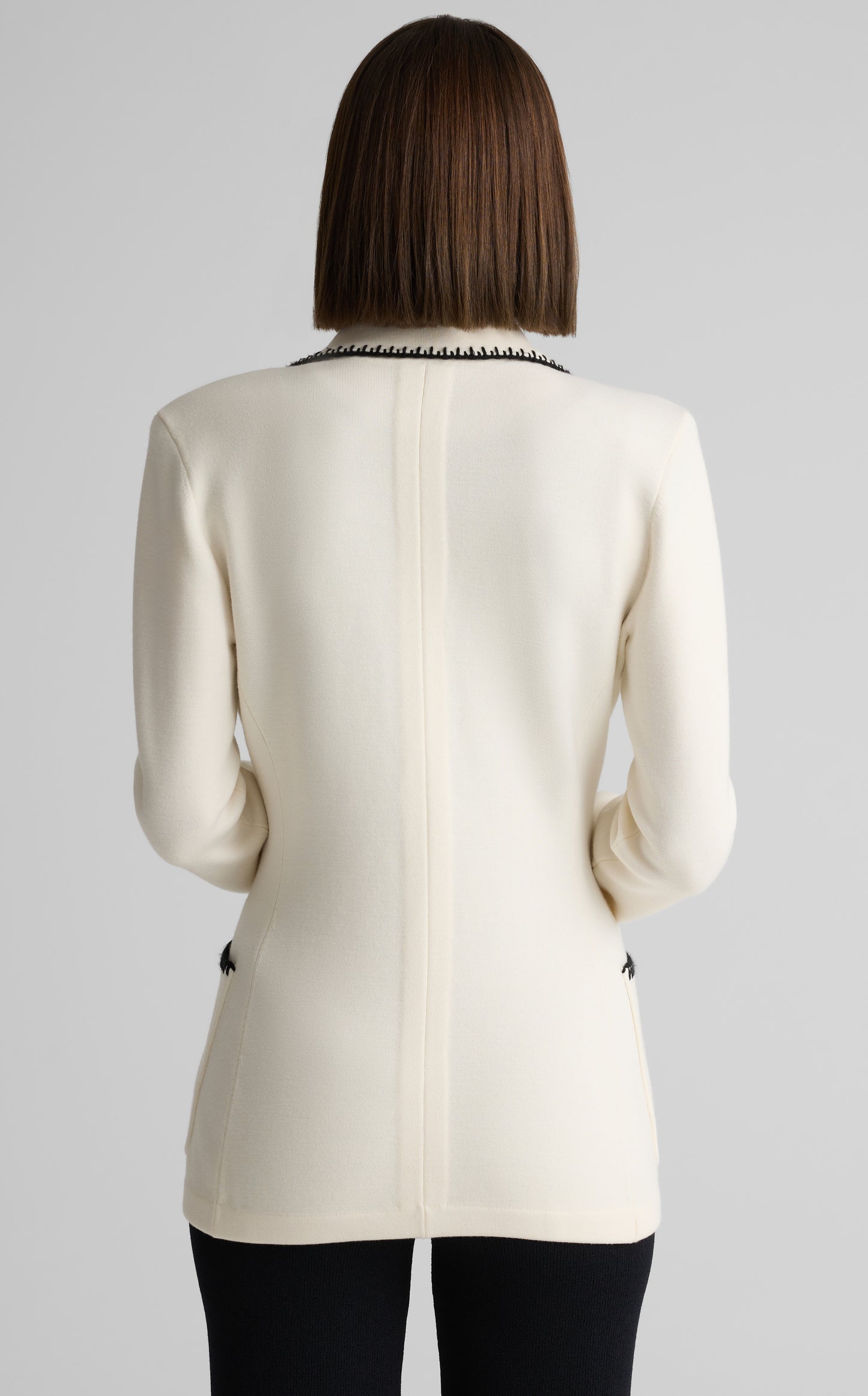 Donna Jacket In Signature Doubleface Knit