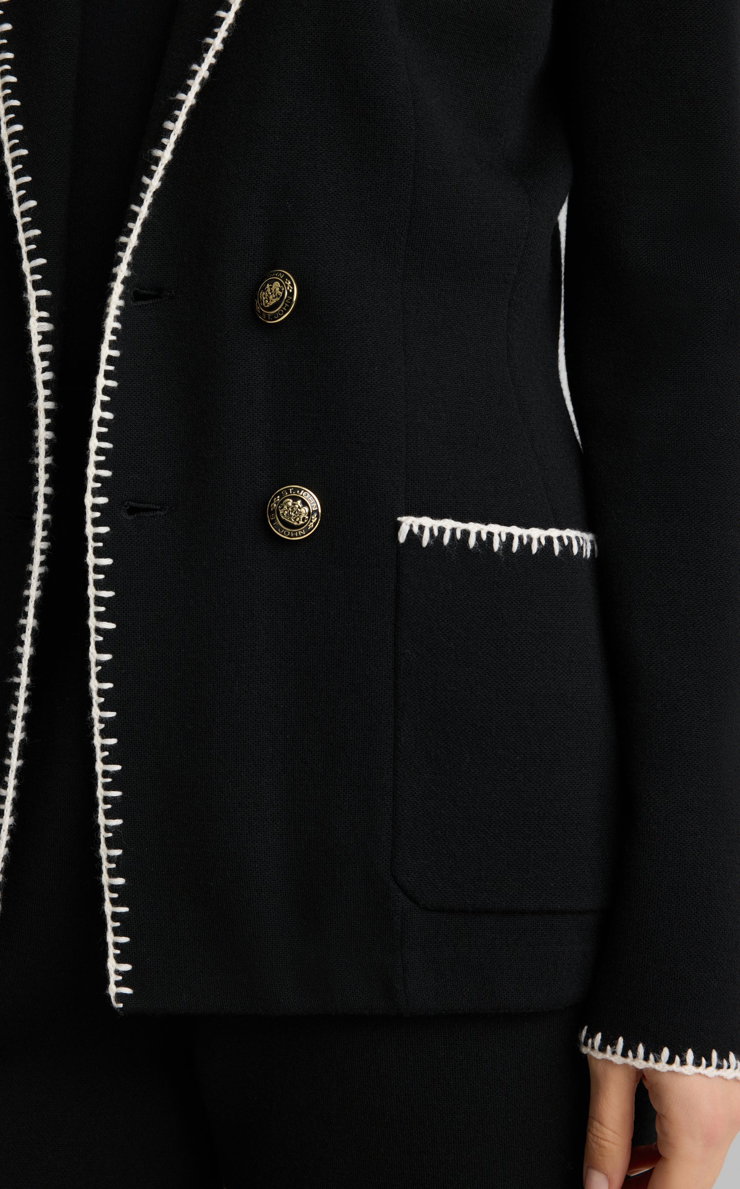 Donna Jacket In Signature Doubleface Knit