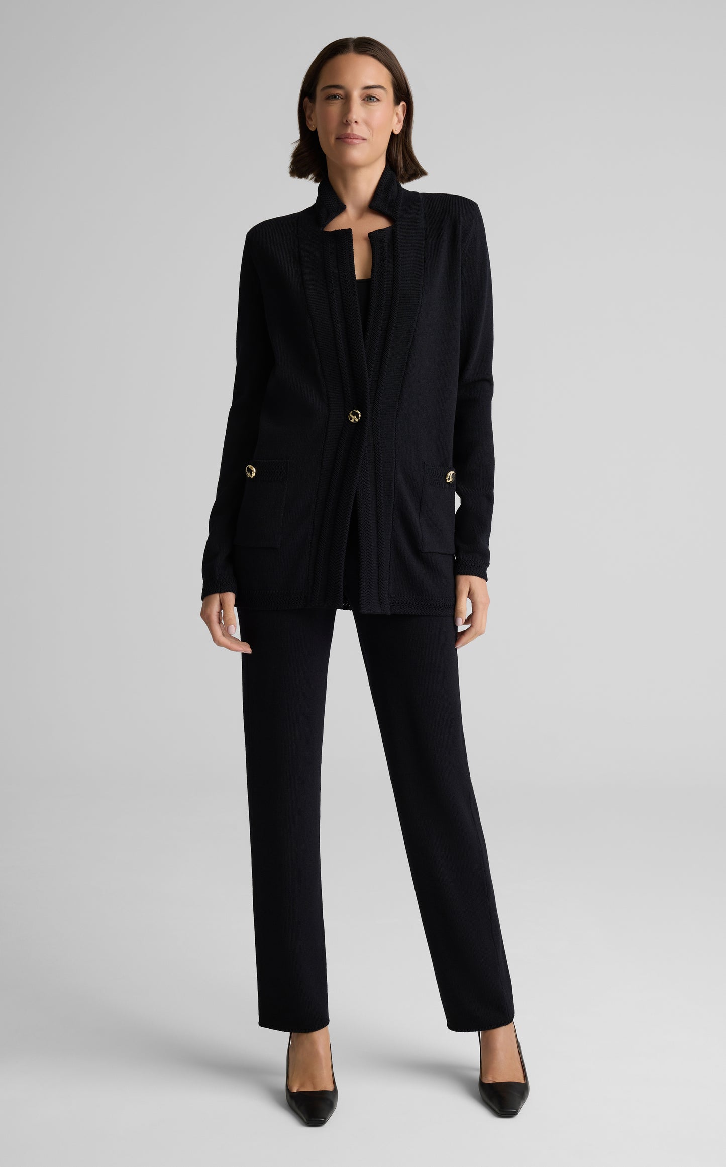 Calista Jacket in Legacy Crepe Knit