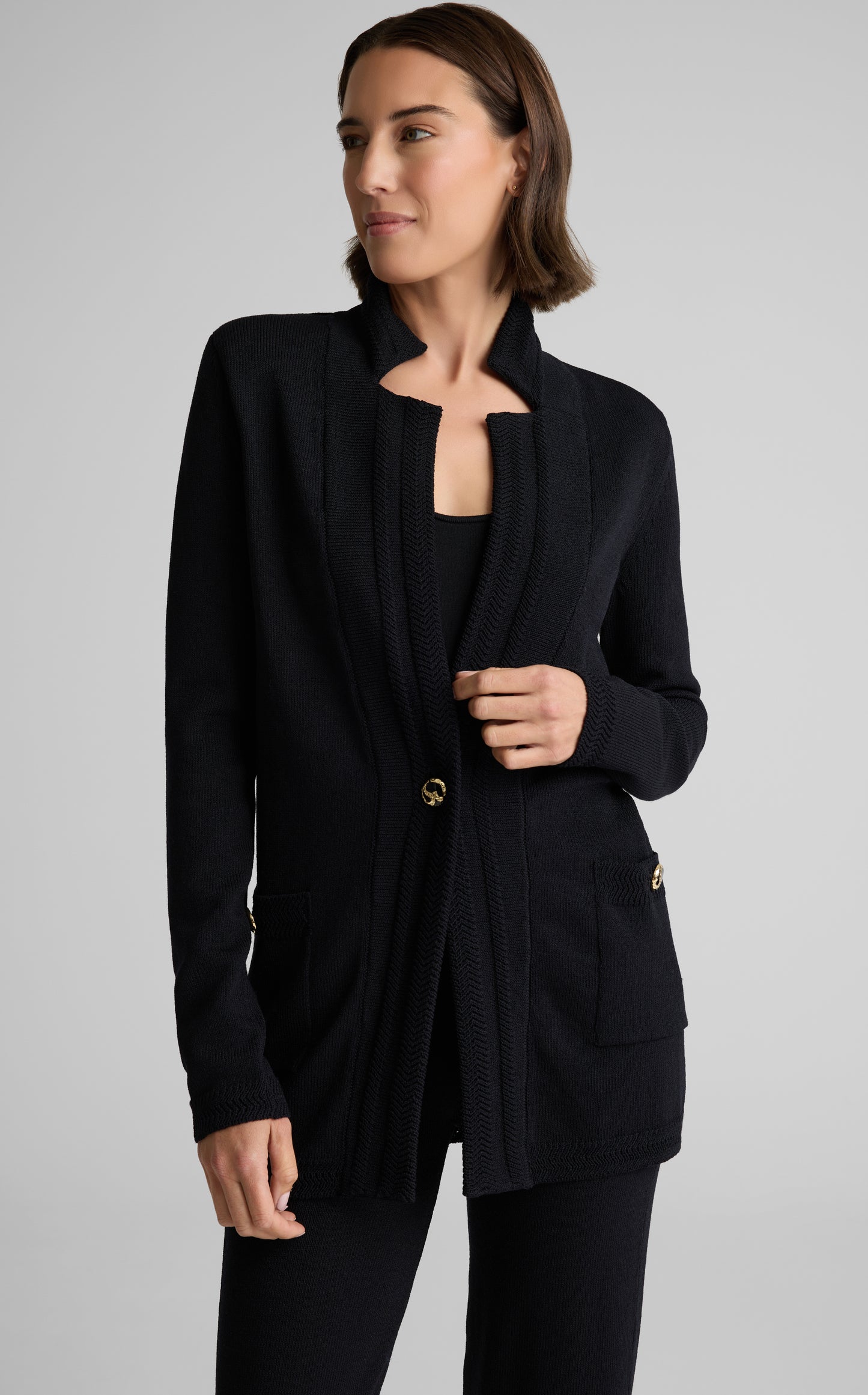 Calista Jacket in Legacy Crepe Knit