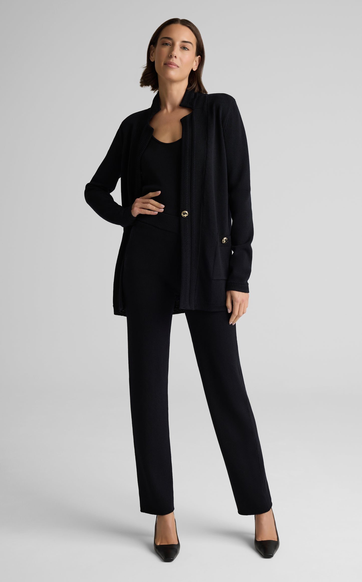 Calista Jacket in Legacy Crepe Knit