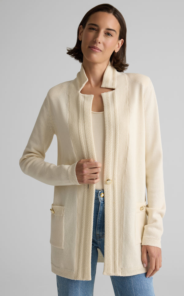 Calista Jacket in Legacy Crepe Knit