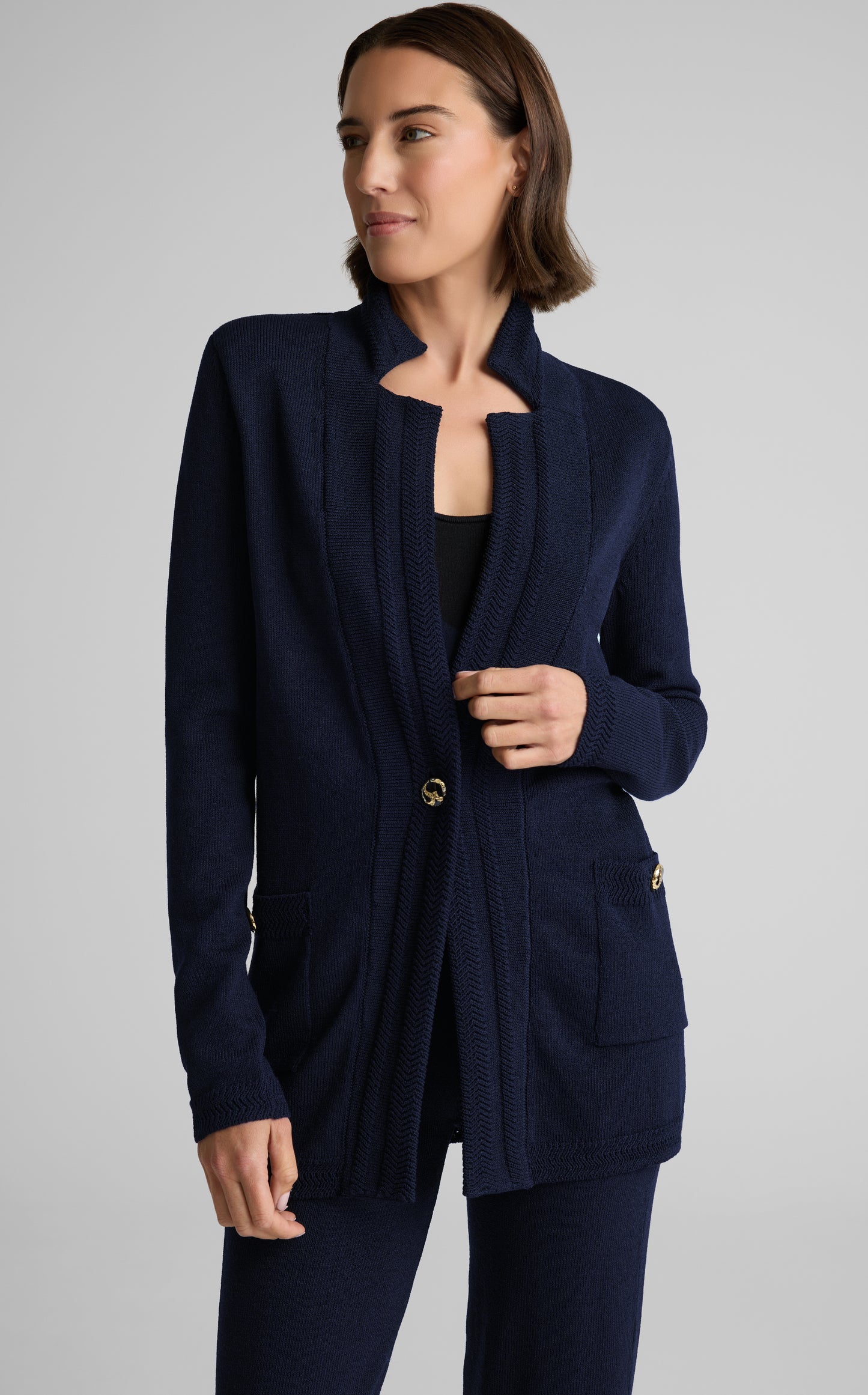 Calista Jacket in Legacy Crepe Knit