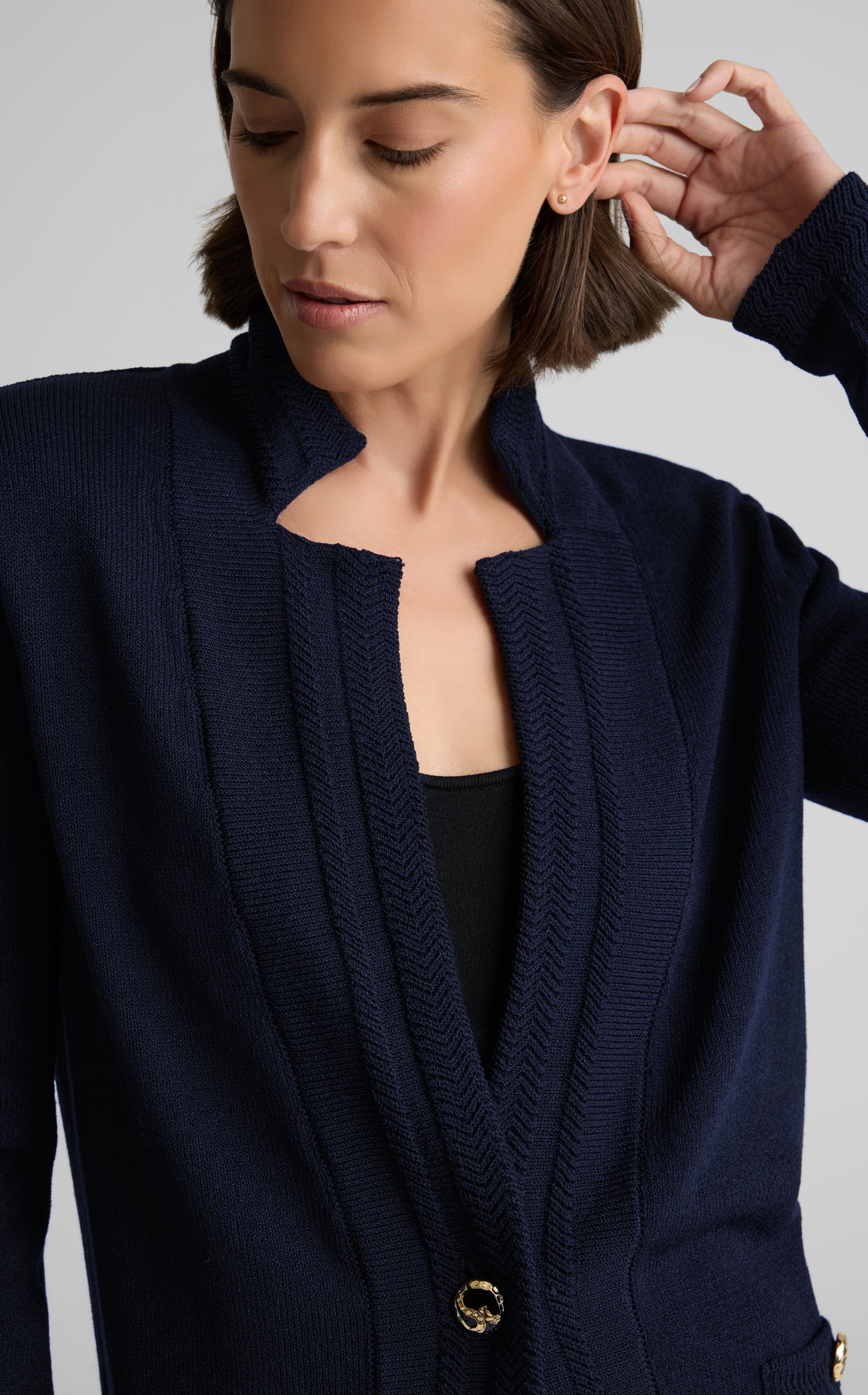 Calista Jacket in Legacy Crepe Knit