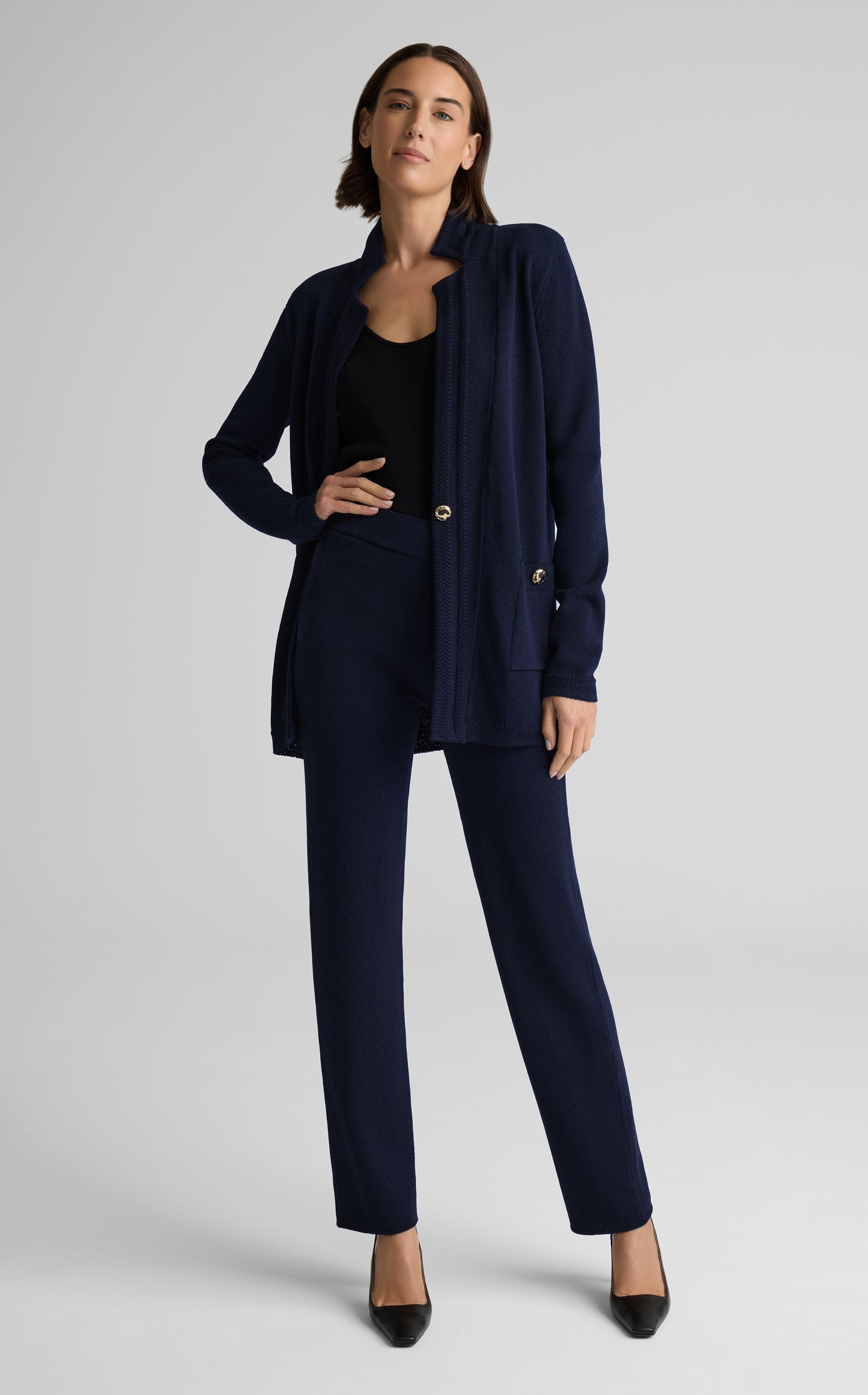 Calista Jacket in Legacy Crepe Knit