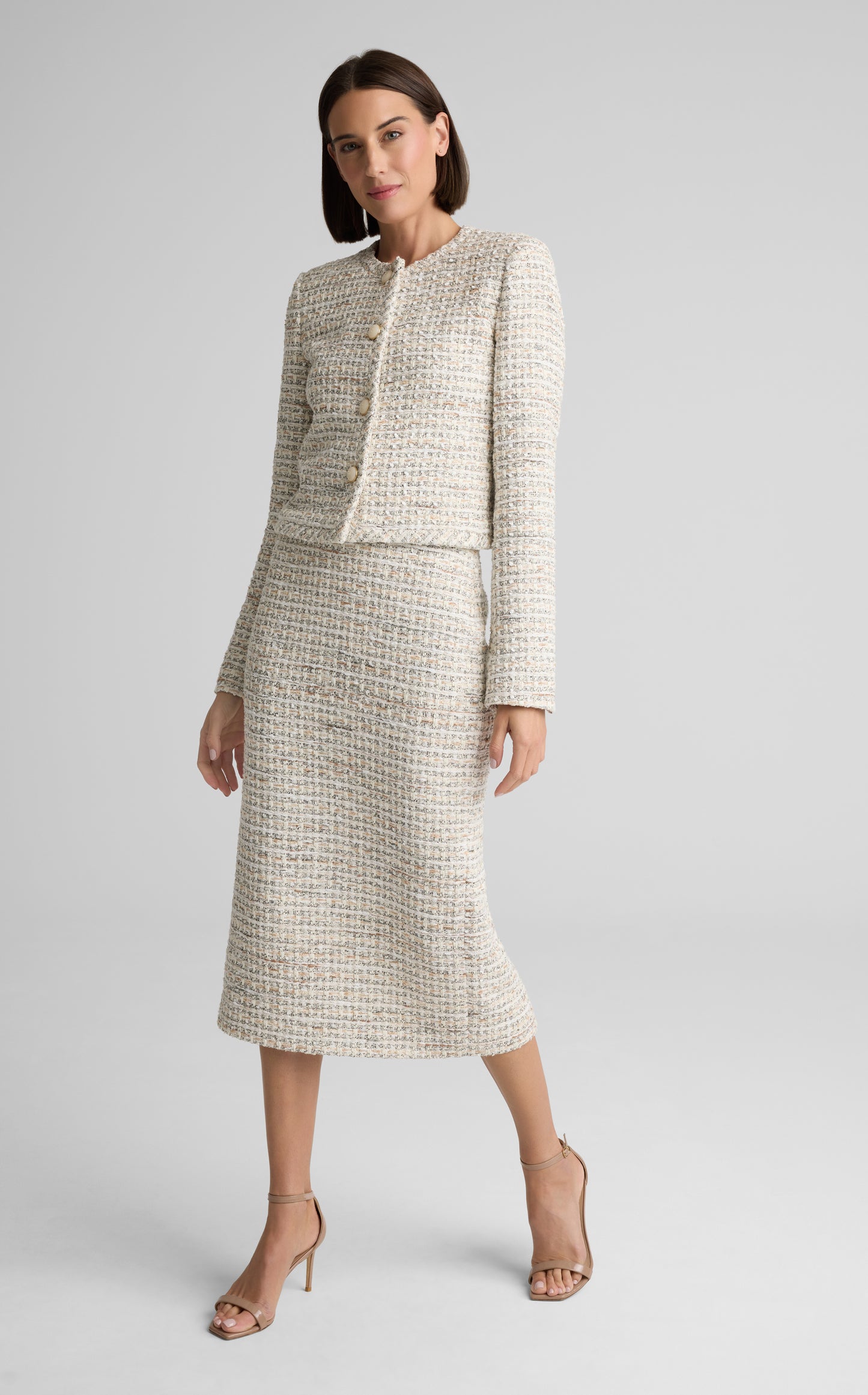 Simone Jacket in Côte d'Azur Tweed