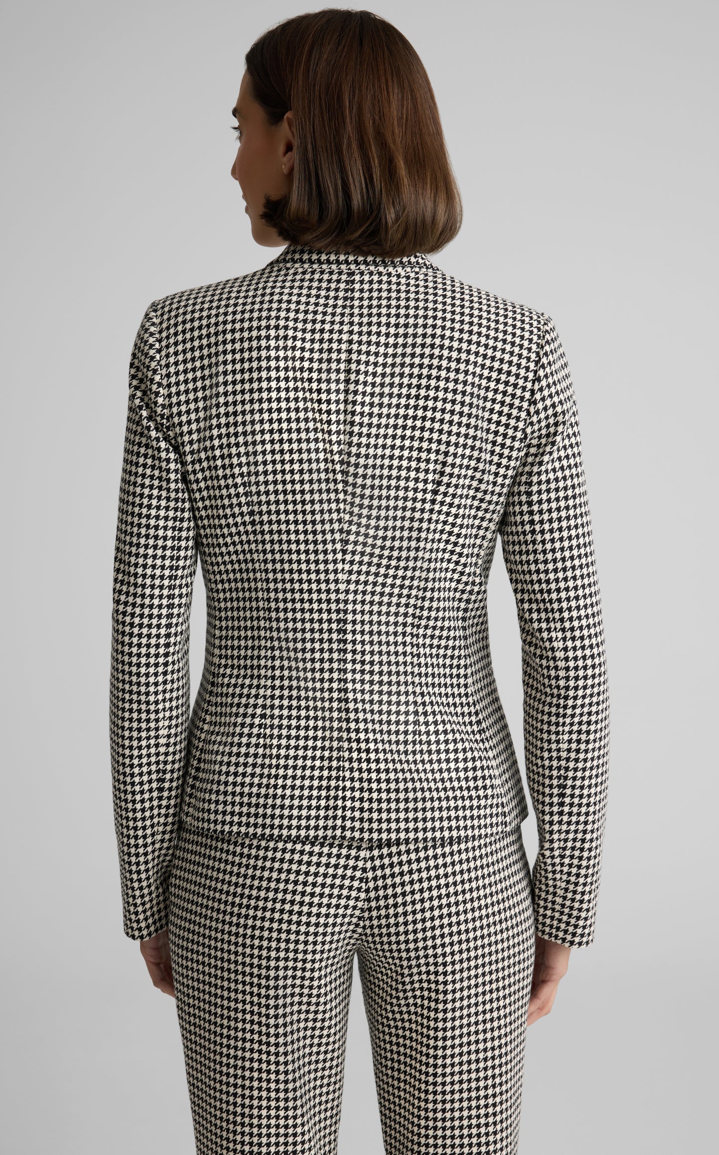 Lisette Jacket in Vichy Suiting