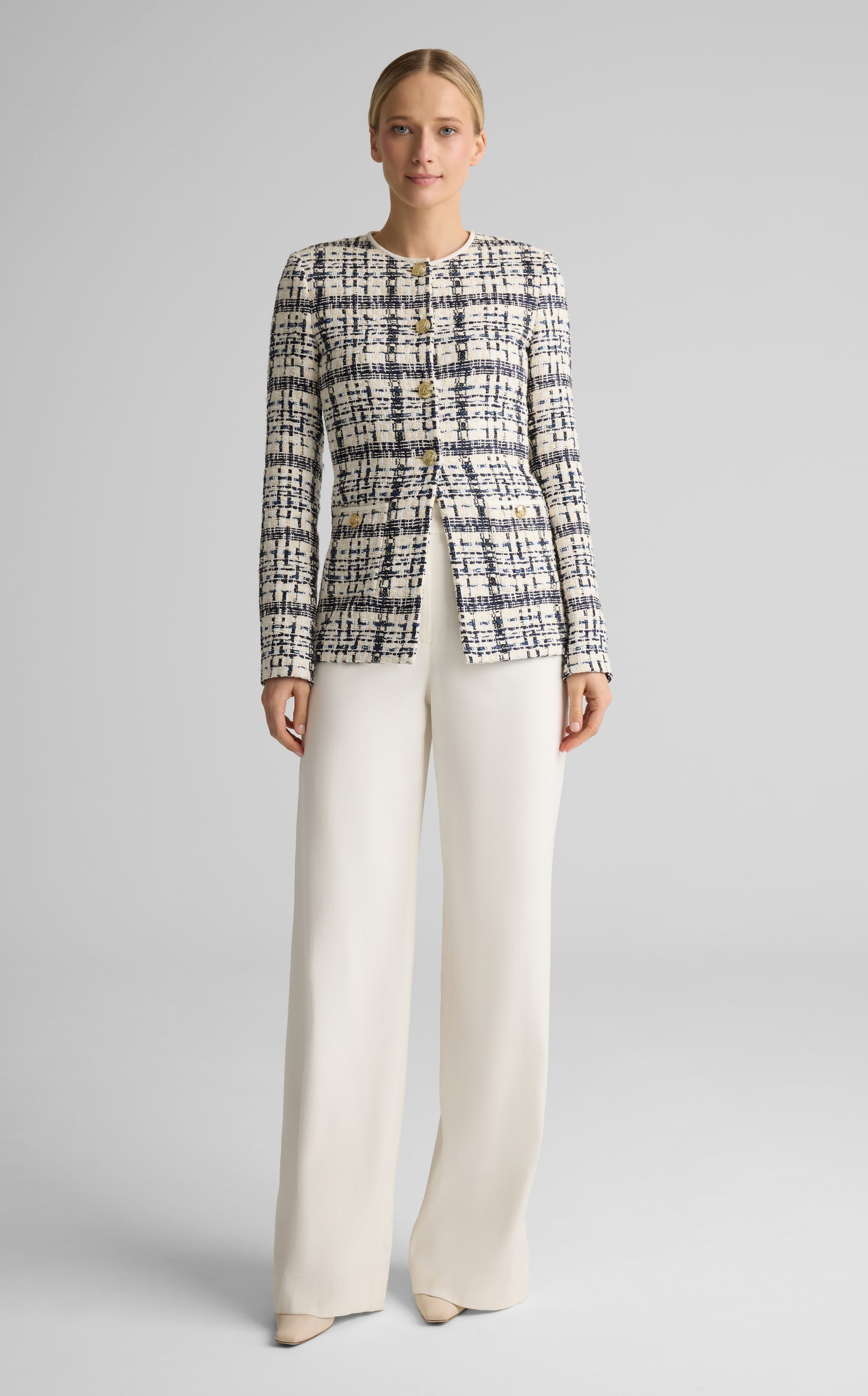 Amara Jacket in St. Tropez Tweed