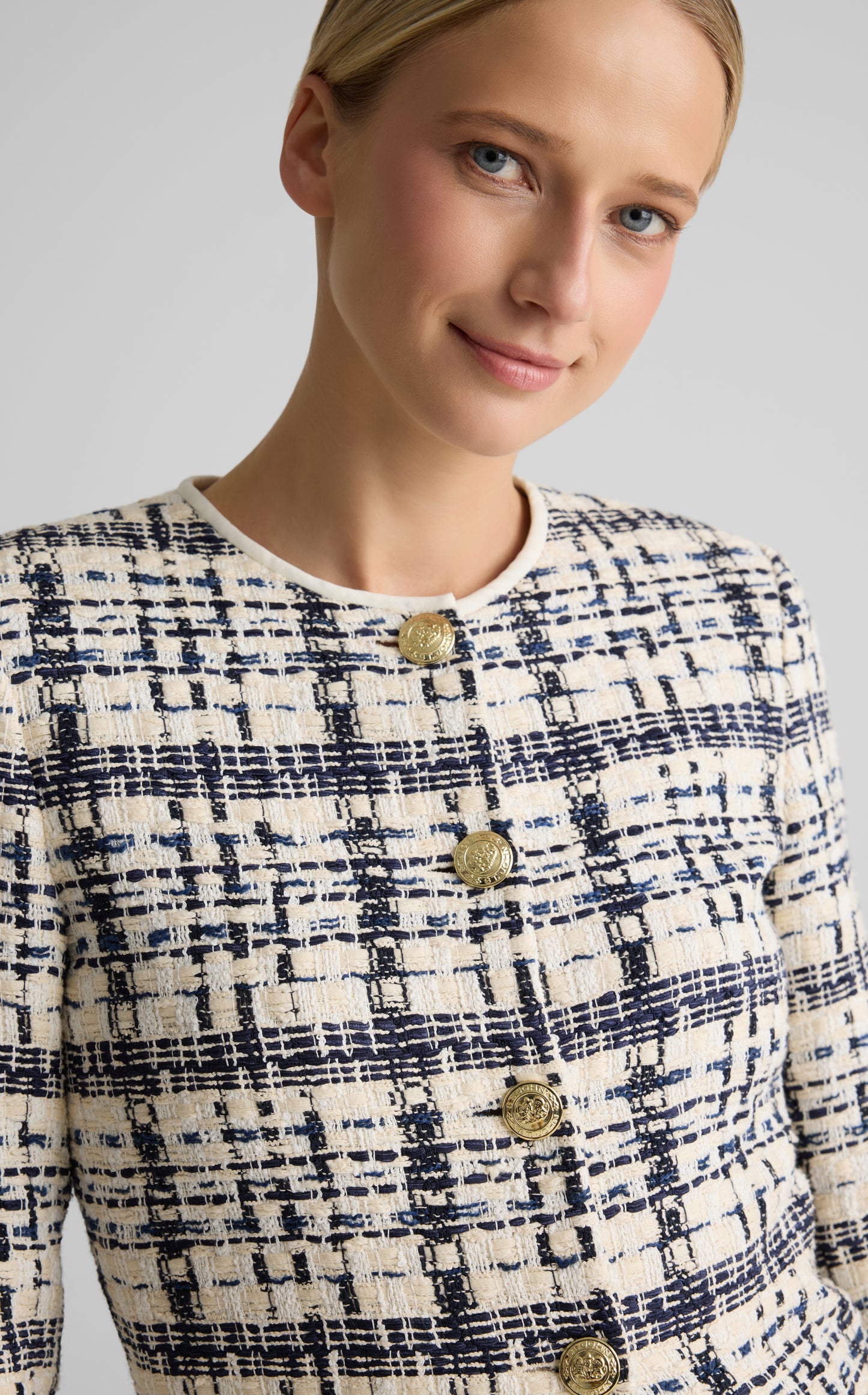 Amara Jacket in St. Tropez Tweed