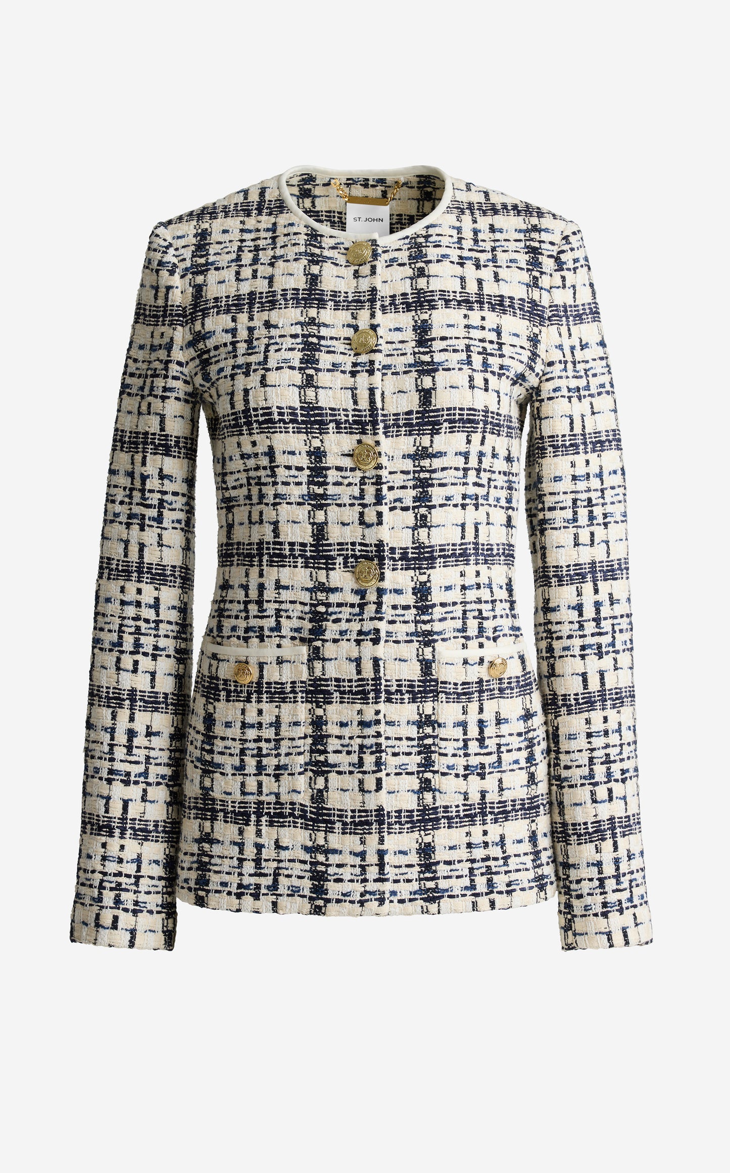 Amara Jacket in St. Tropez Tweed