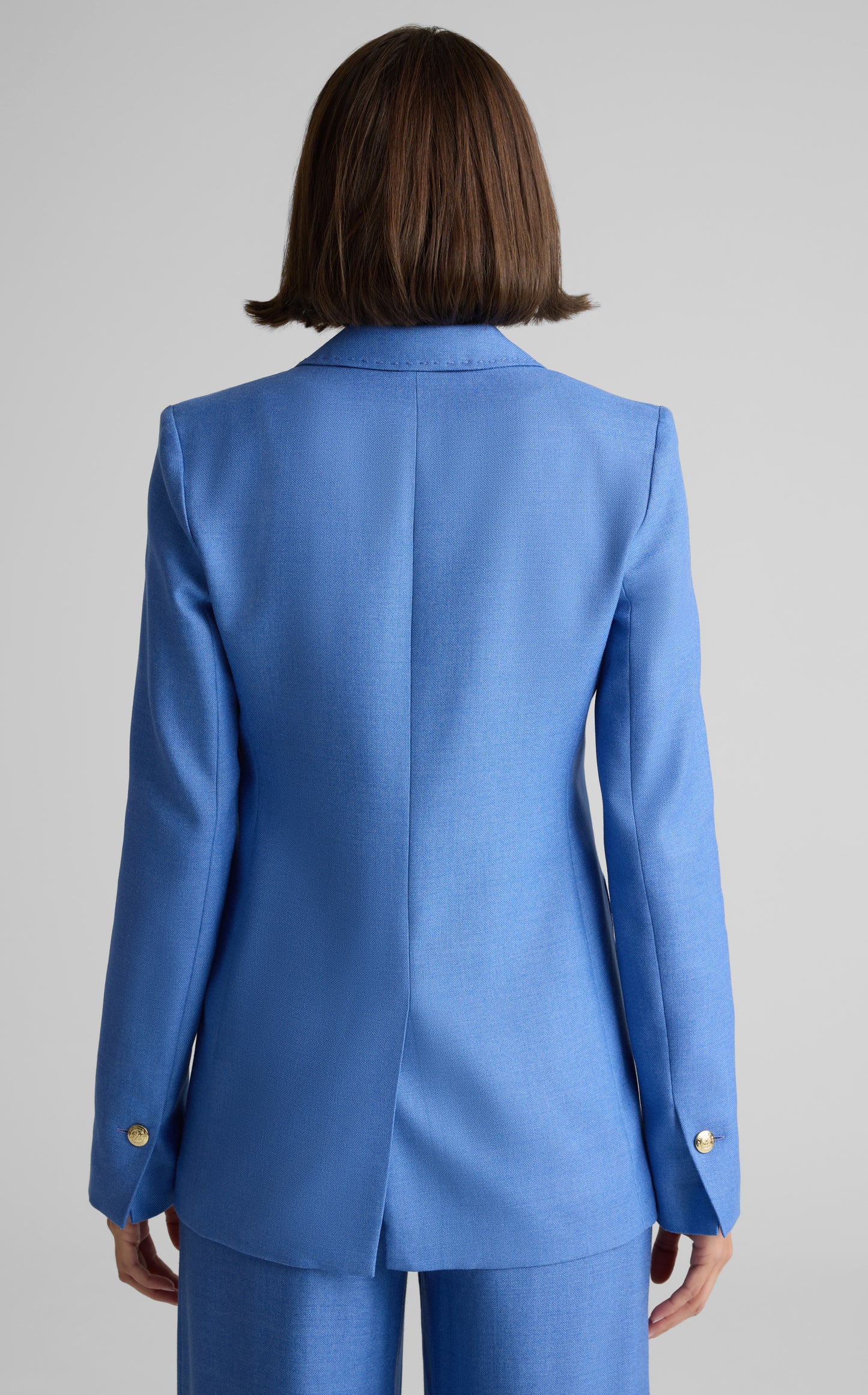 Antonia Jacket in Wool Silk Suiting