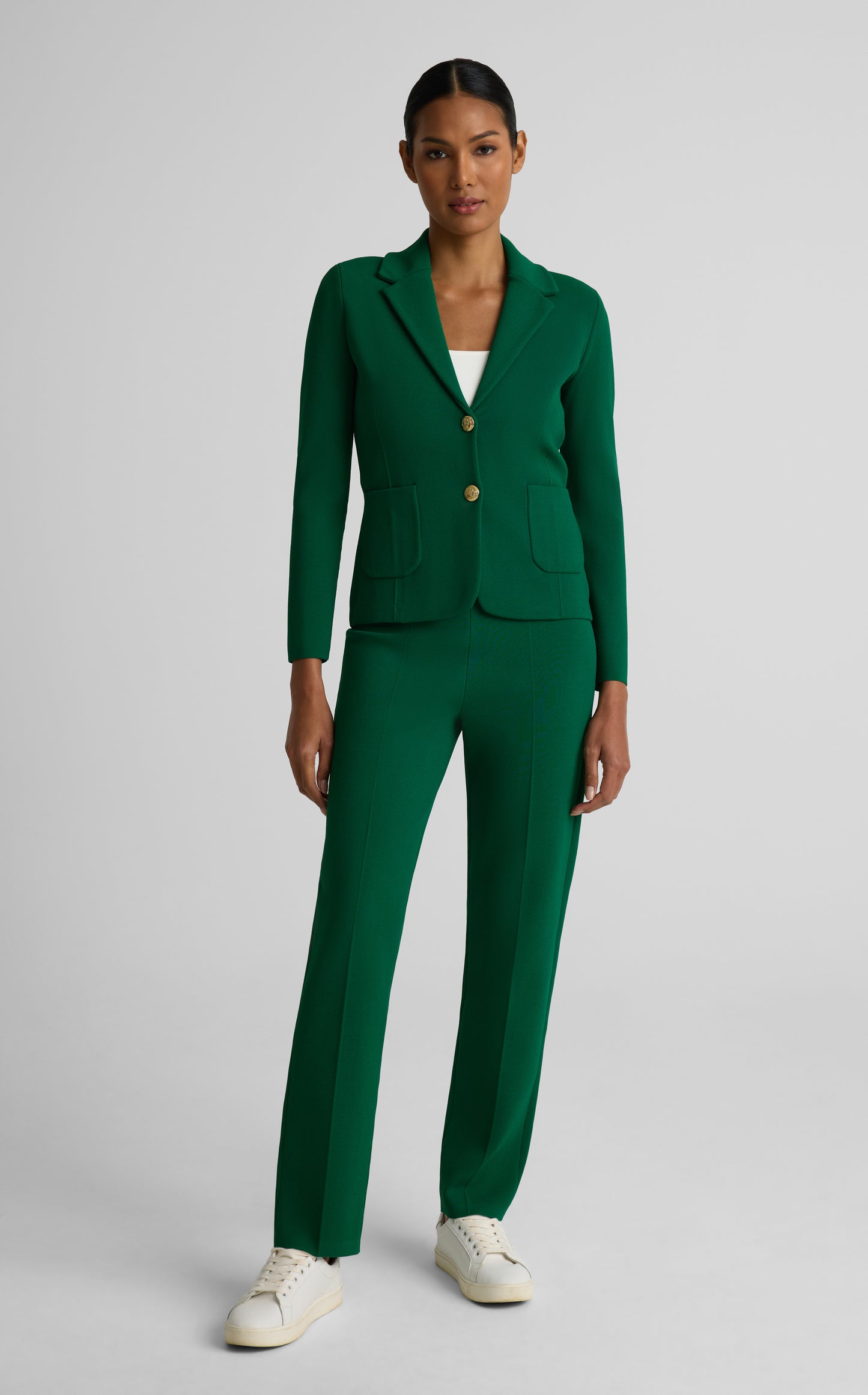 Erin Sport Jacket In Santa Roma Knit