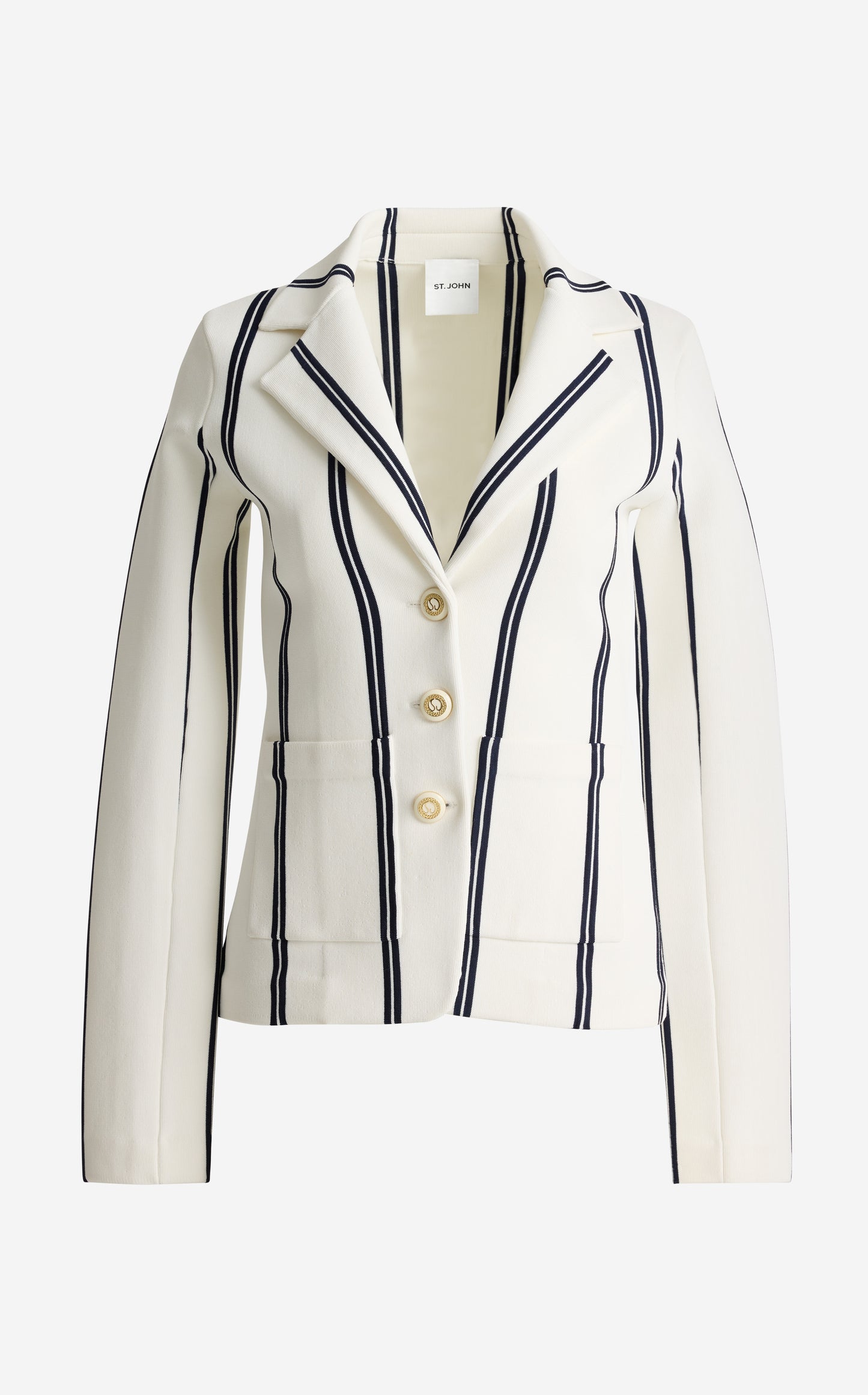 Carter Jacket In Roma Crepe Knit