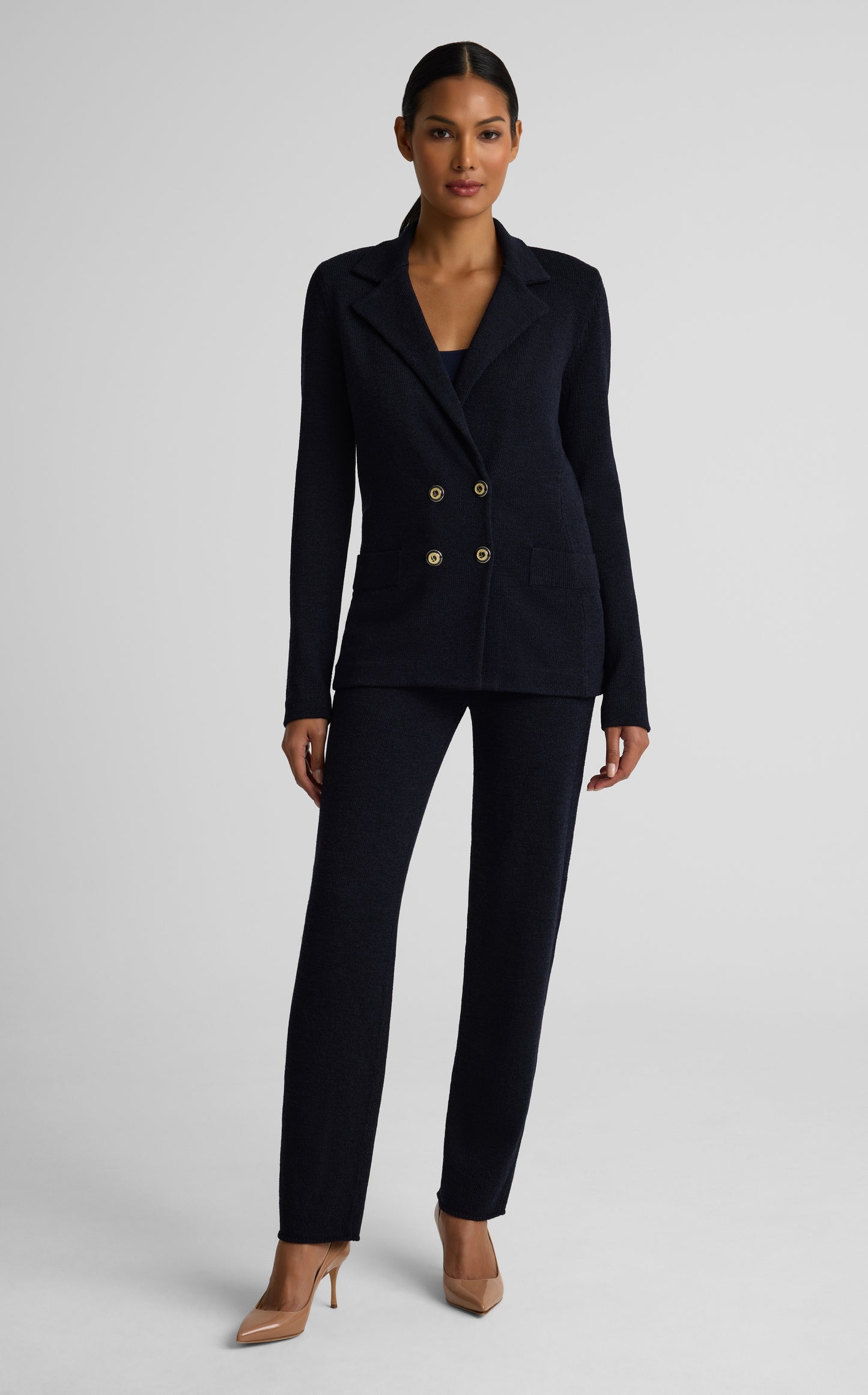 Barbara Jacket In Legacy Crepe Knit