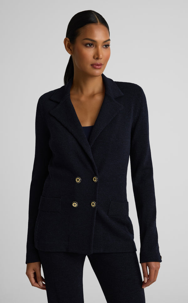 Barbara Jacket In Legacy Crepe Knit