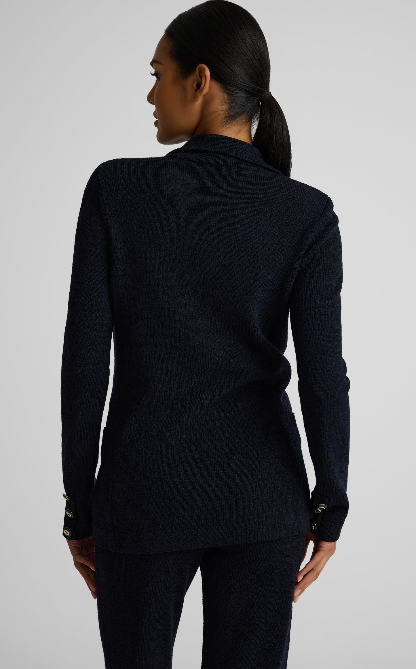 Barbara Jacket In Legacy Crepe Knit