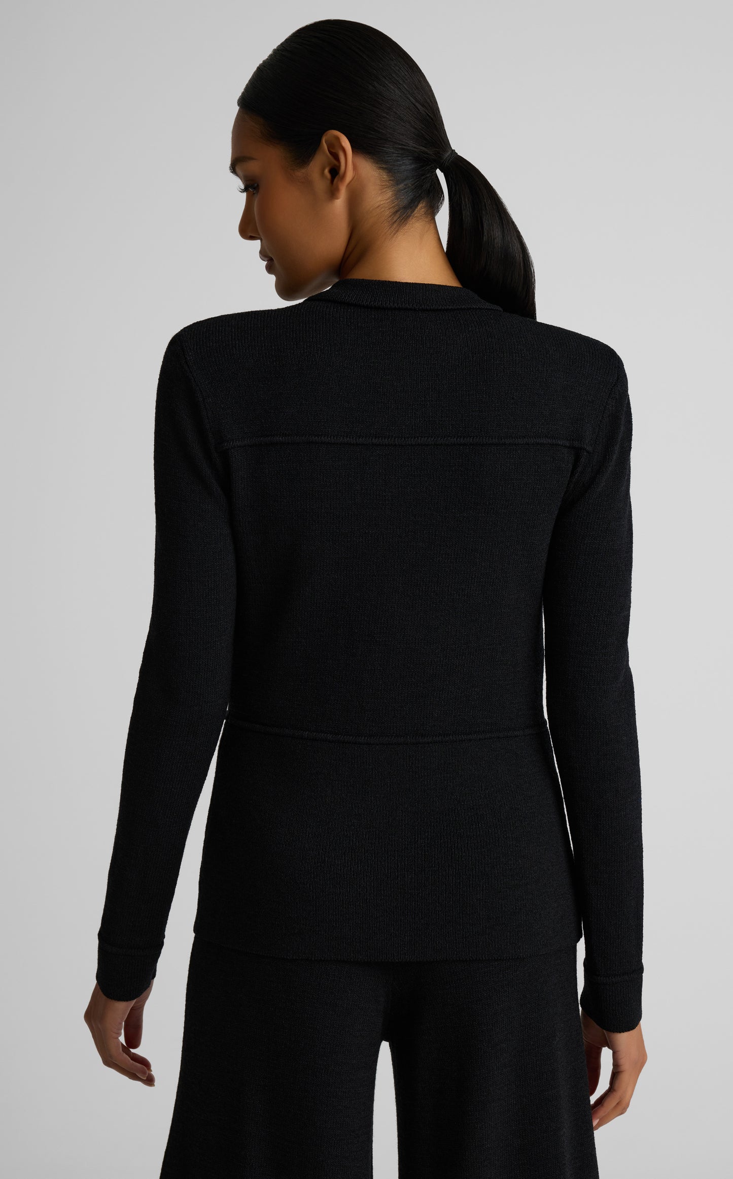 Courtney Jacket In Legacy Crepe Knit