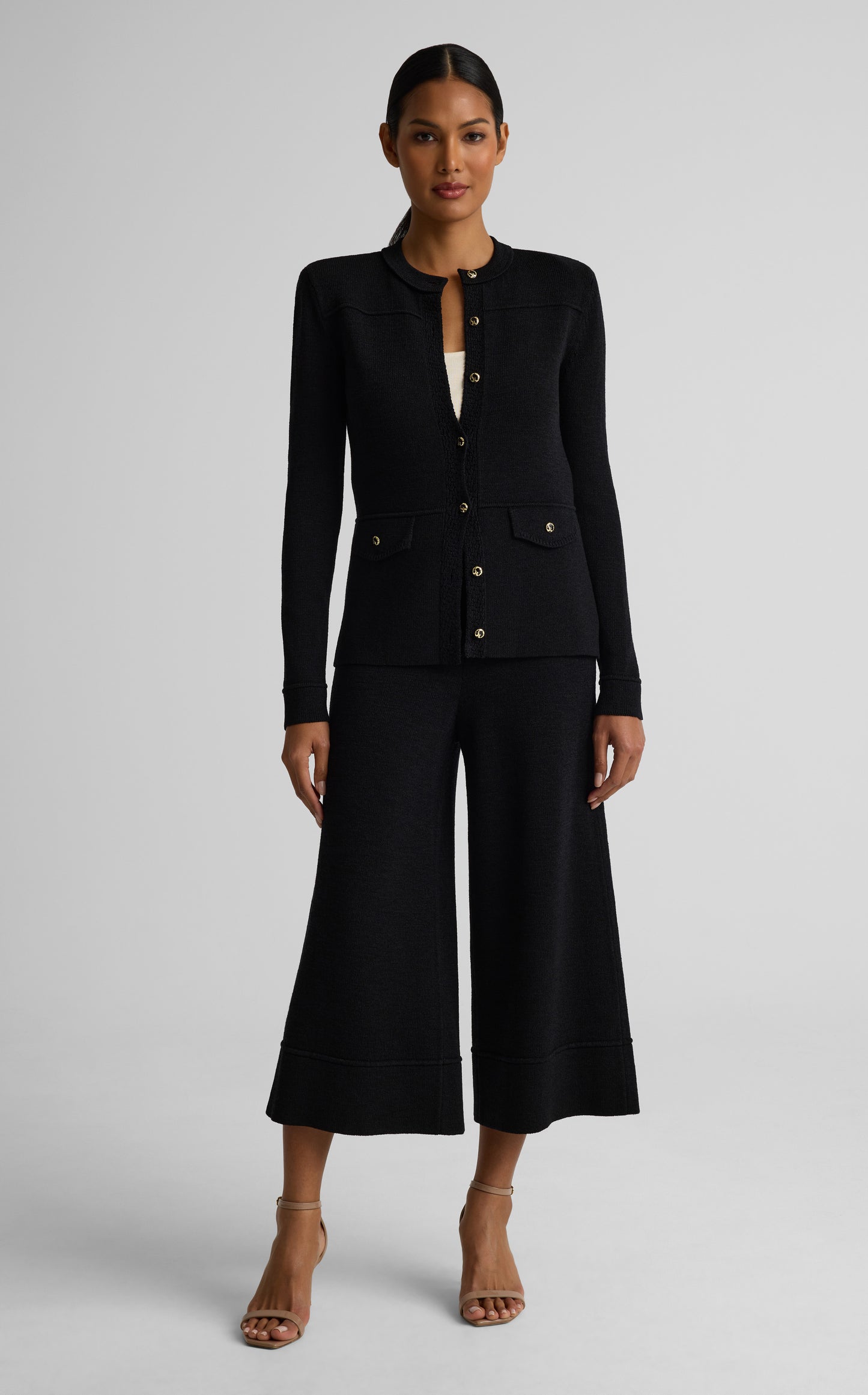 Courtney Jacket In Legacy Crepe Knit
