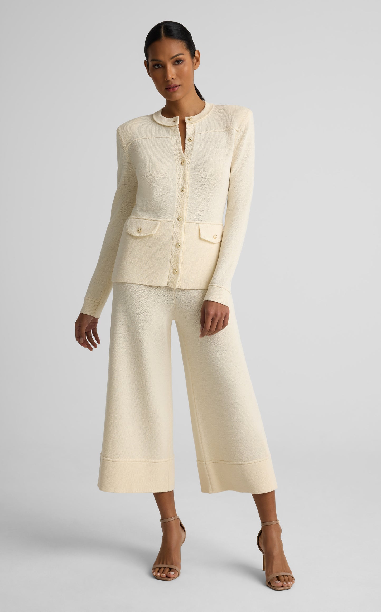 Courtney Jacket In Legacy Crepe Knit