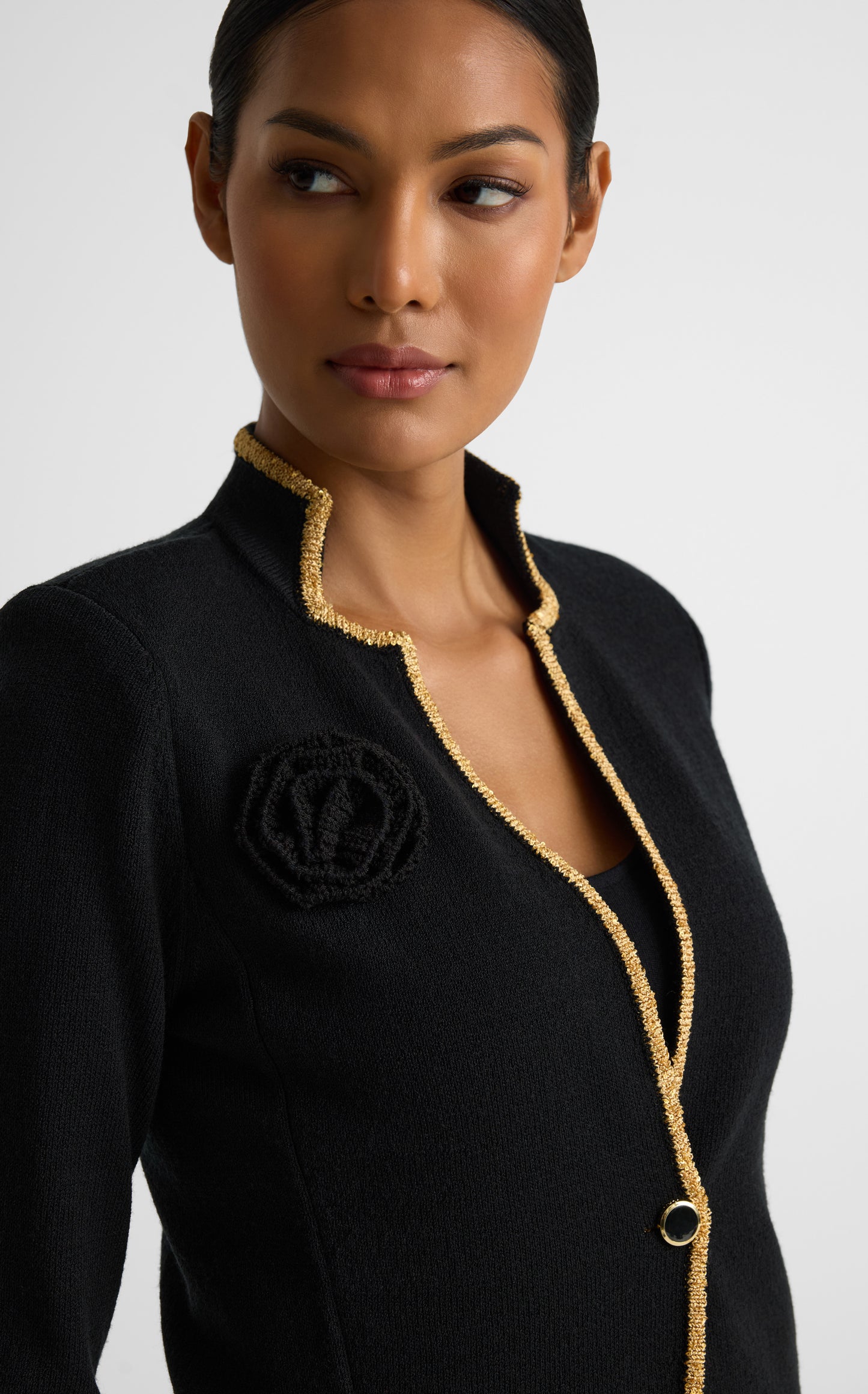 Betsy Jacket In Legacy Crepe Knit