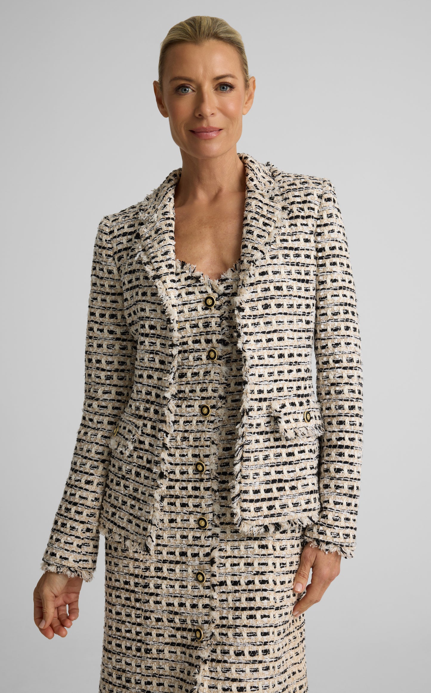 Claudine Jacket In Charleston Tweed