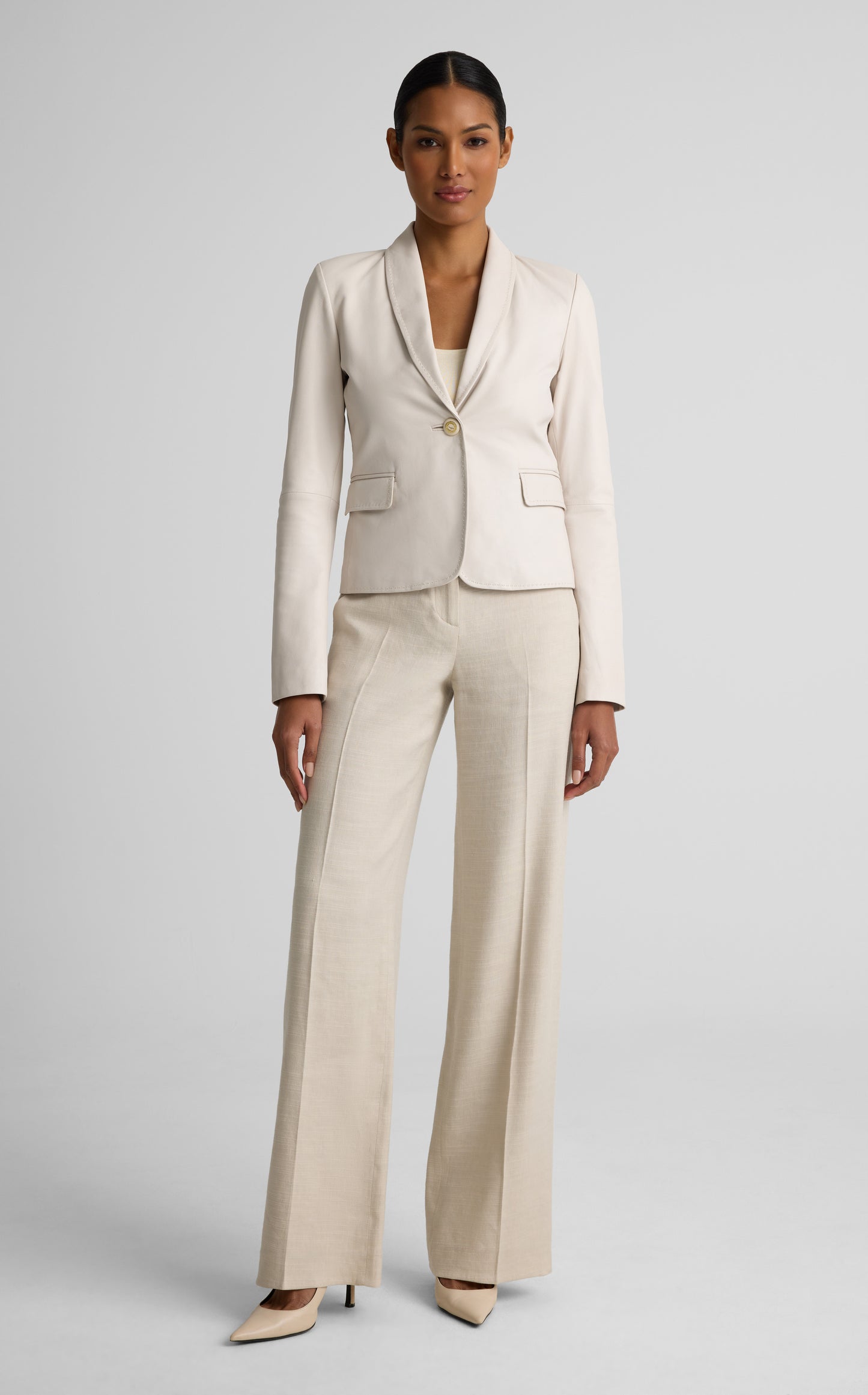 Parker Jacket In Soft Nappa Leather