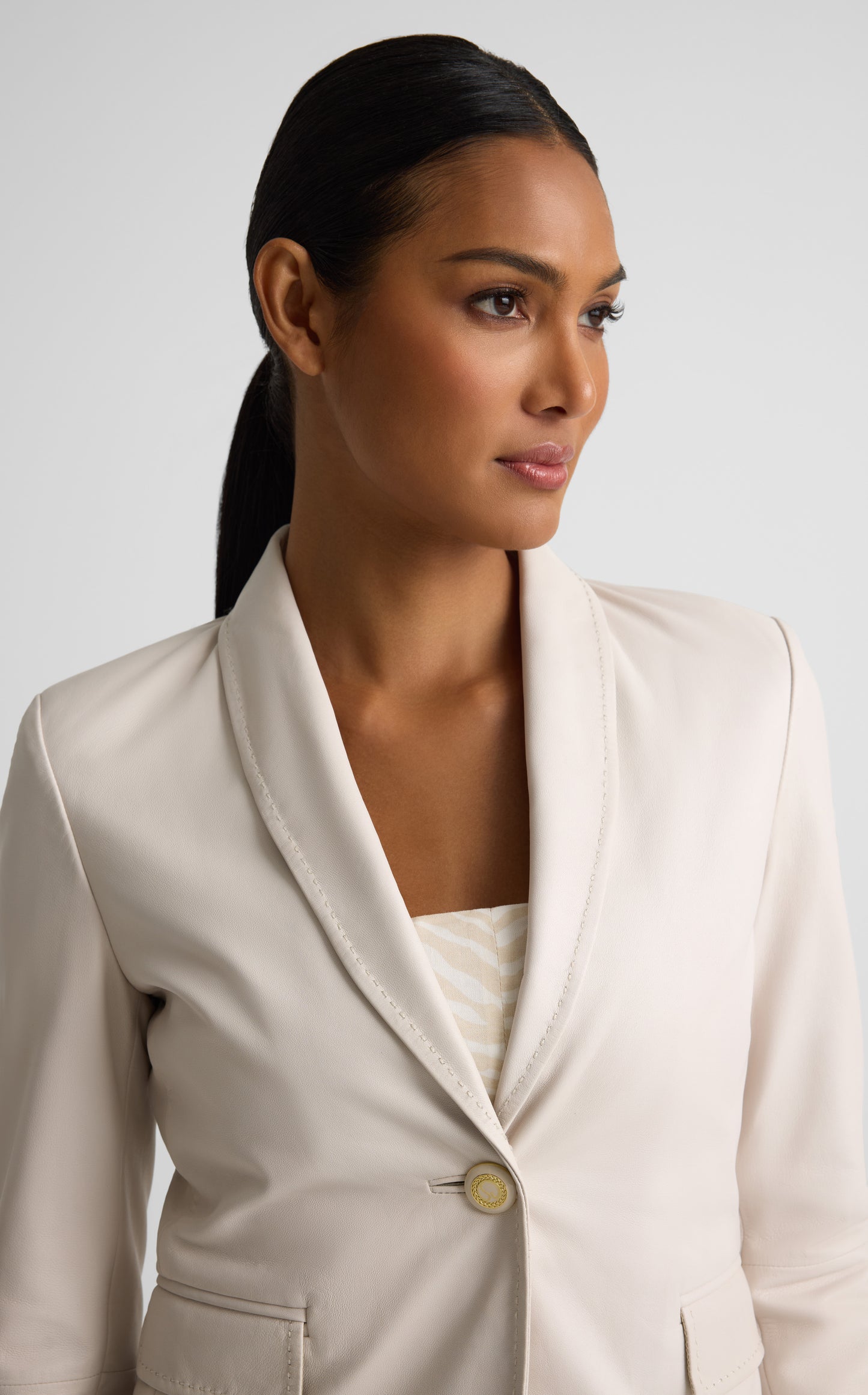 Parker Jacket In Soft Nappa Leather