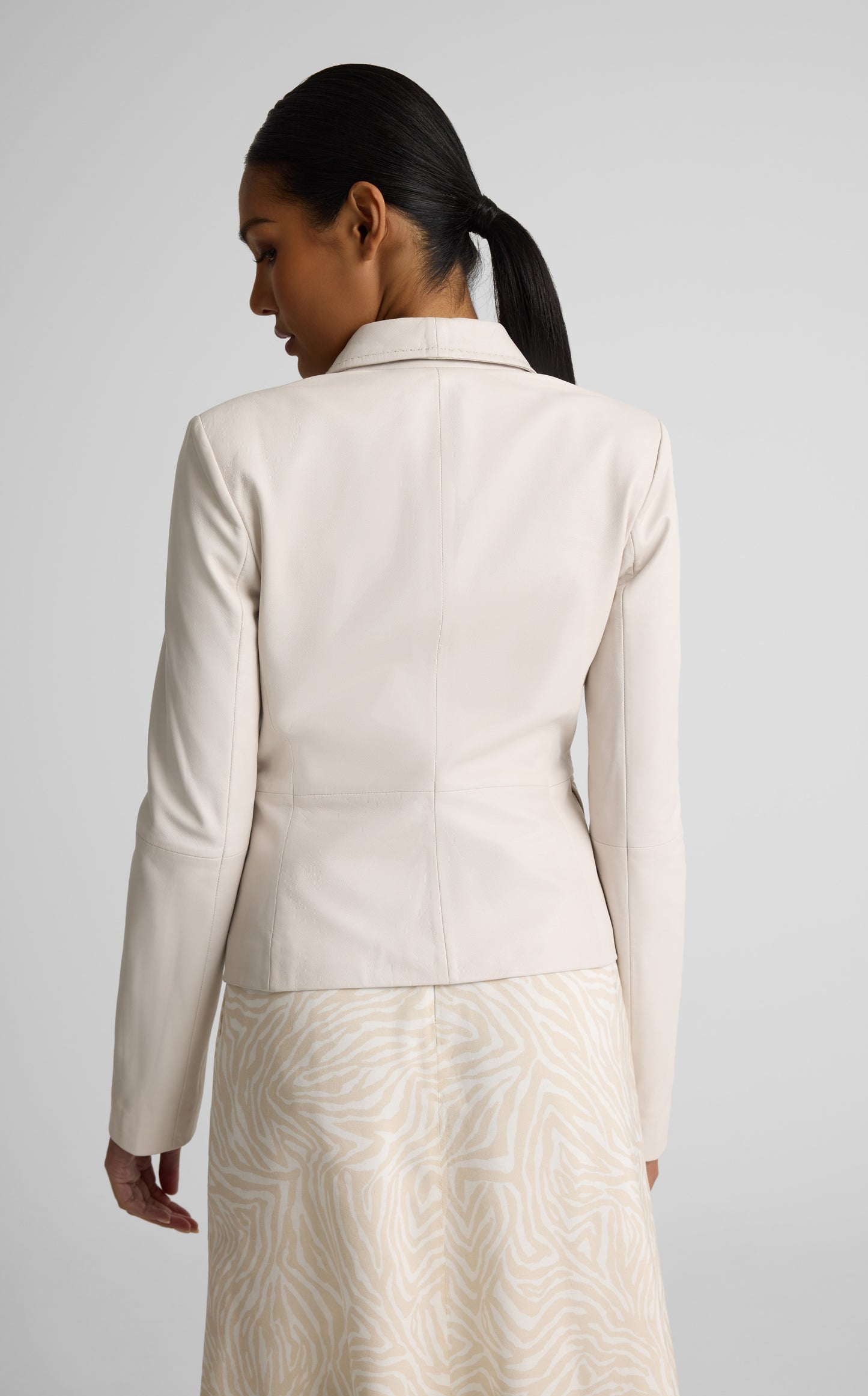 Parker Jacket In Soft Nappa Leather