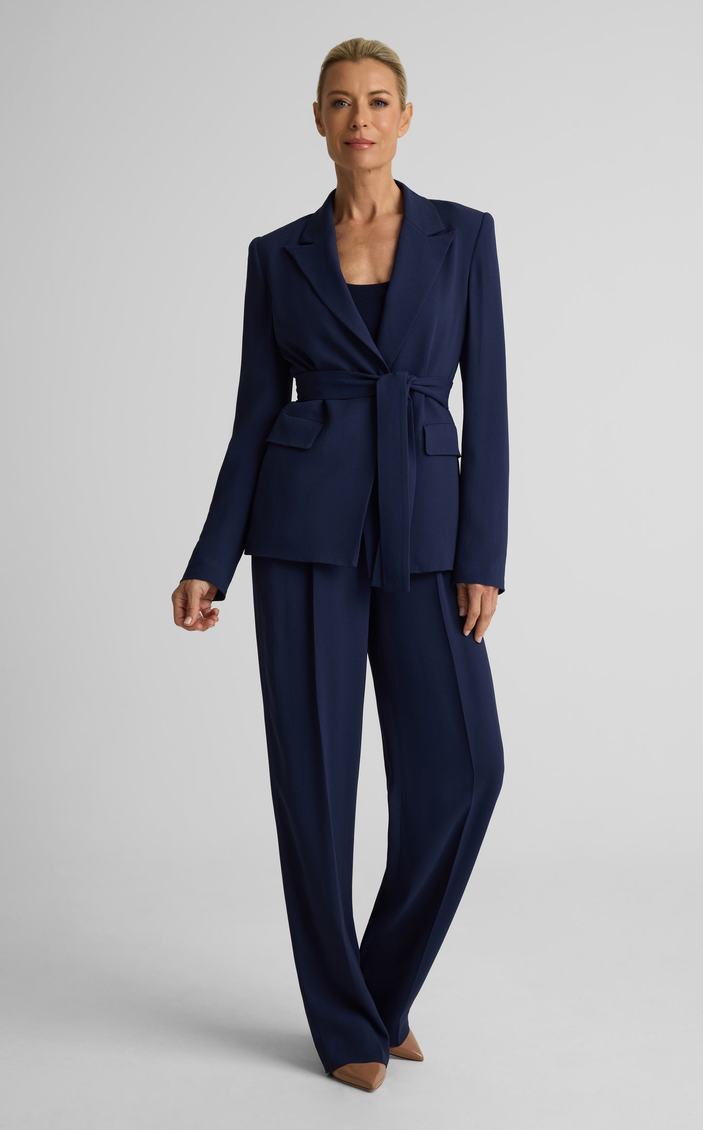 Juliana Jacket In Lightweight Stretch Cady