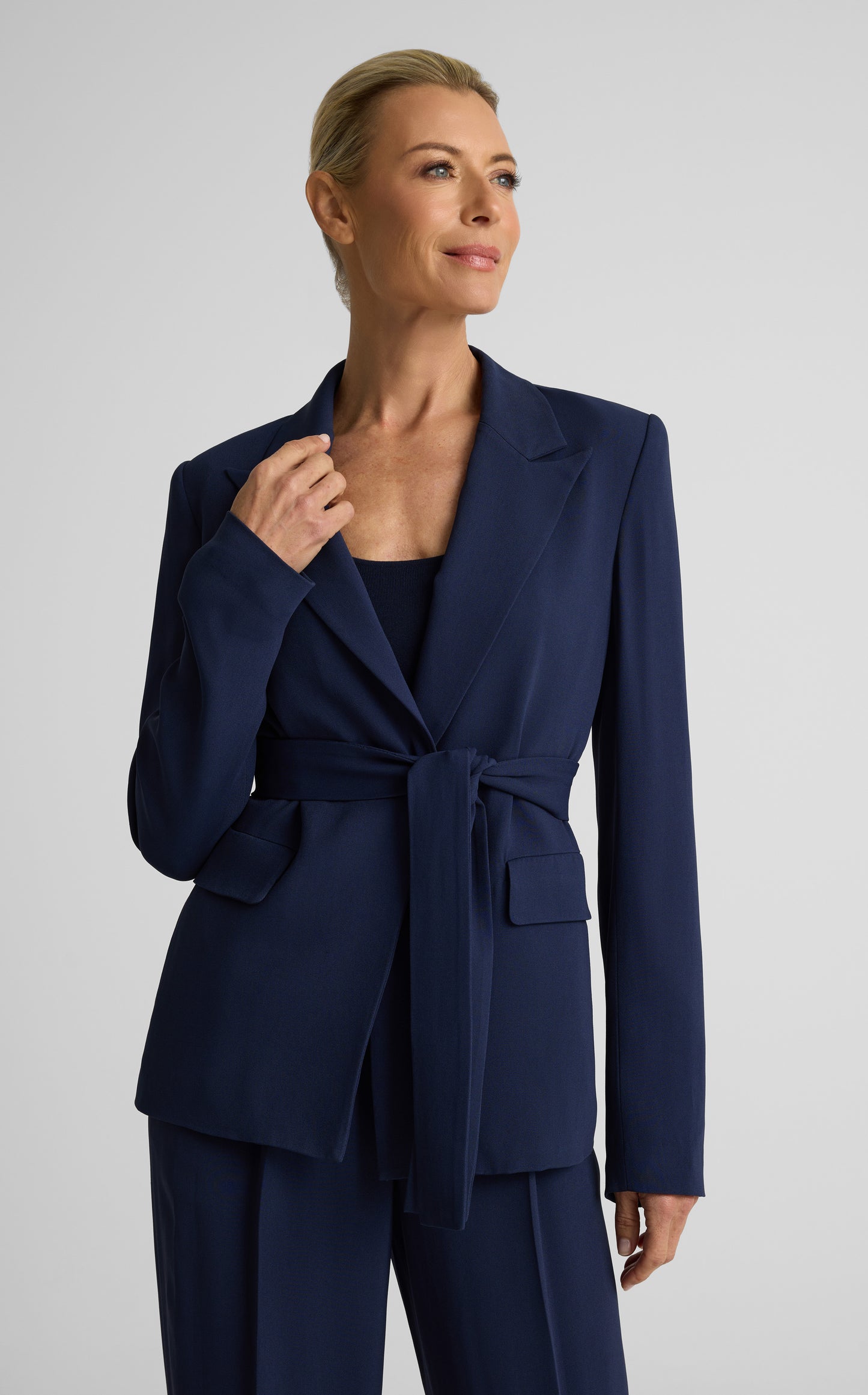 Juliana Jacket In Lightweight Stretch Cady