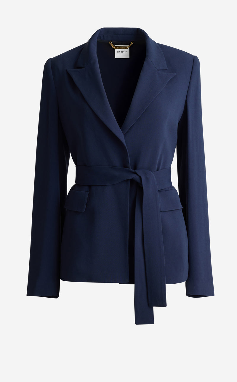 Juliana Jacket In Lightweight Stretch Cady