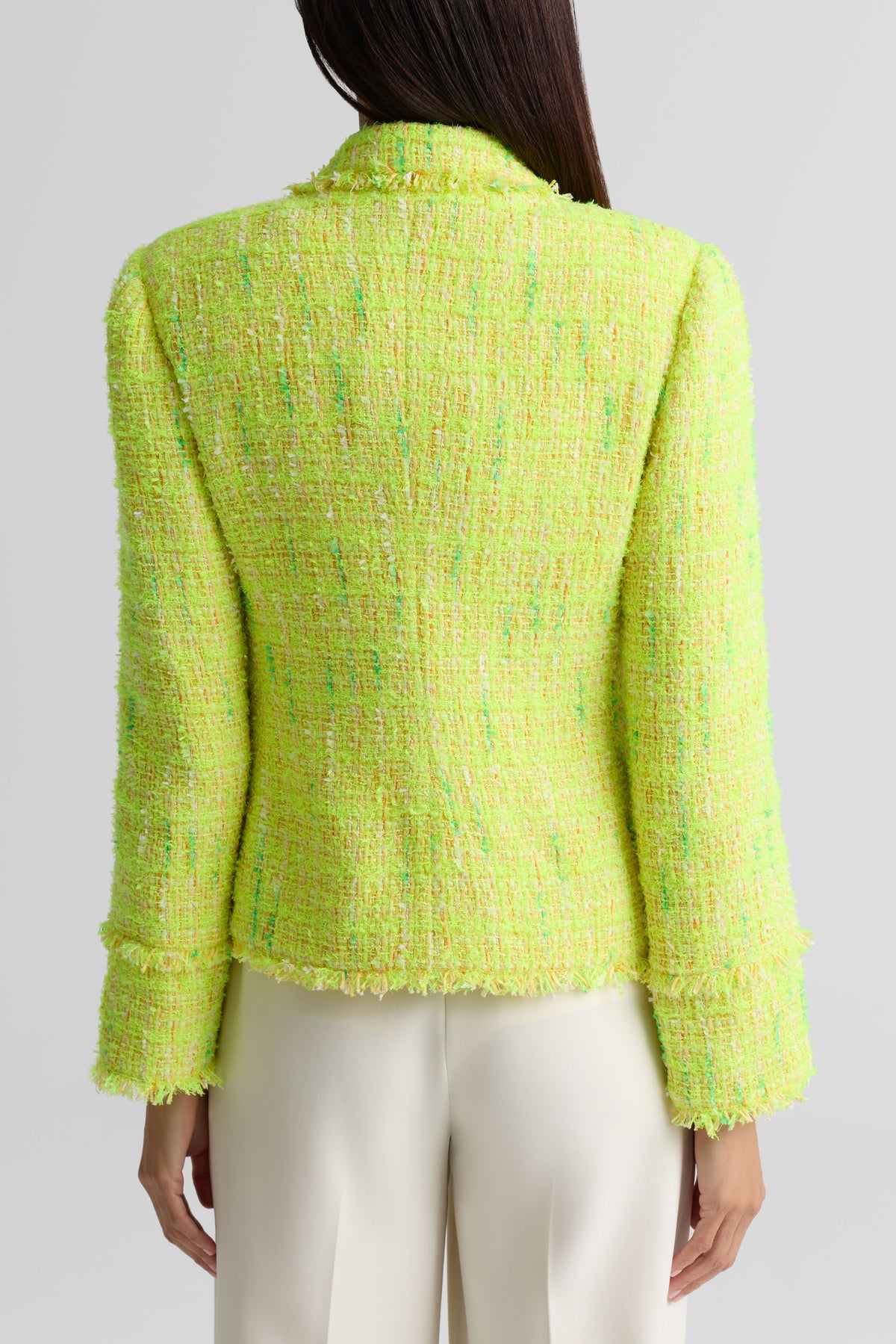 Fringe Tweed Jacket