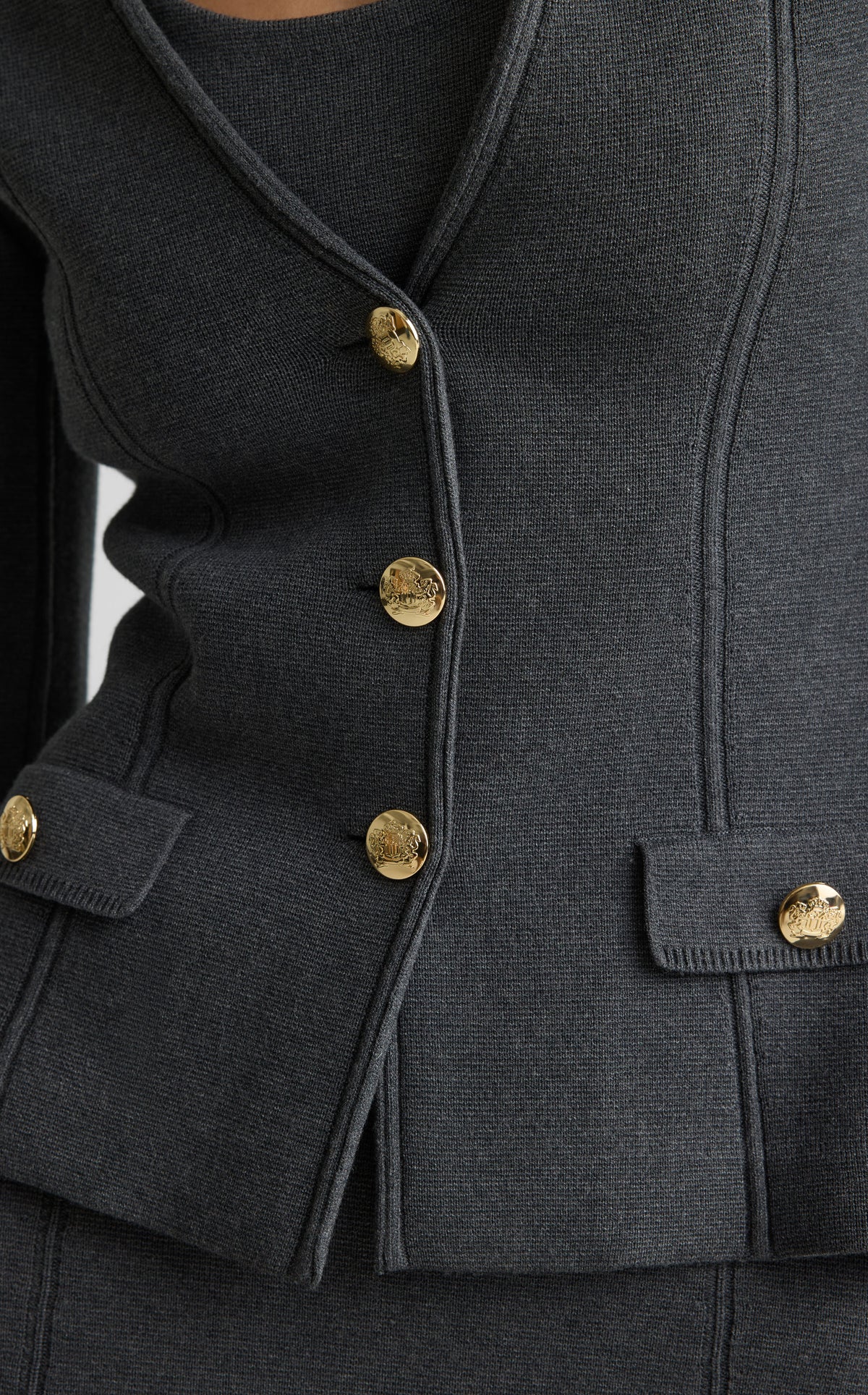 Erin Jacket In Santa Roma Knit