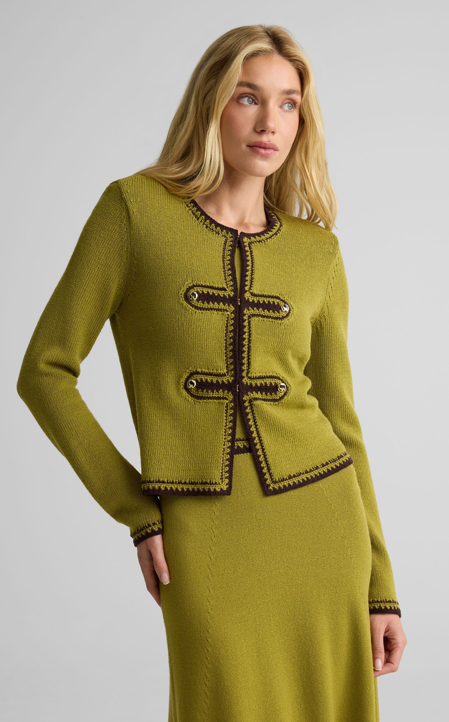 Jacket In Legacy Crepe Knit