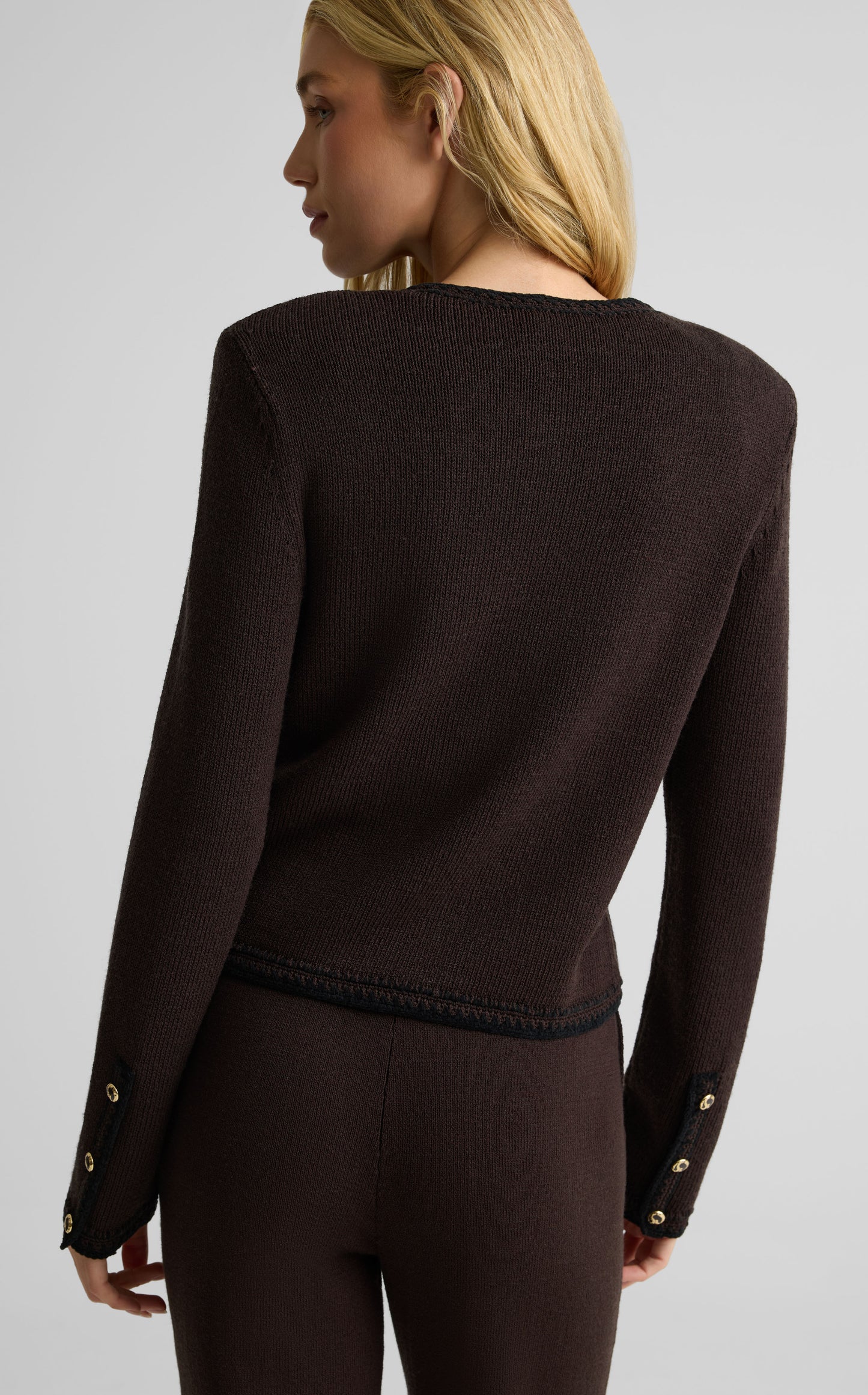 Jacket In Legacy Crepe Knit