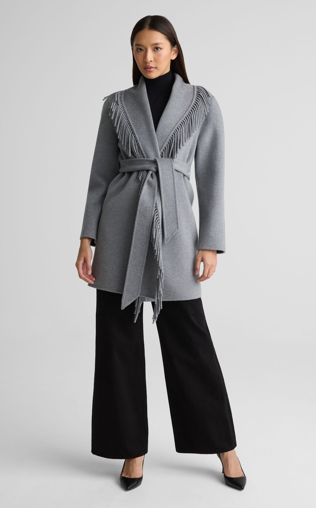 Jacket In Doubleface Cashmere Wool Blend